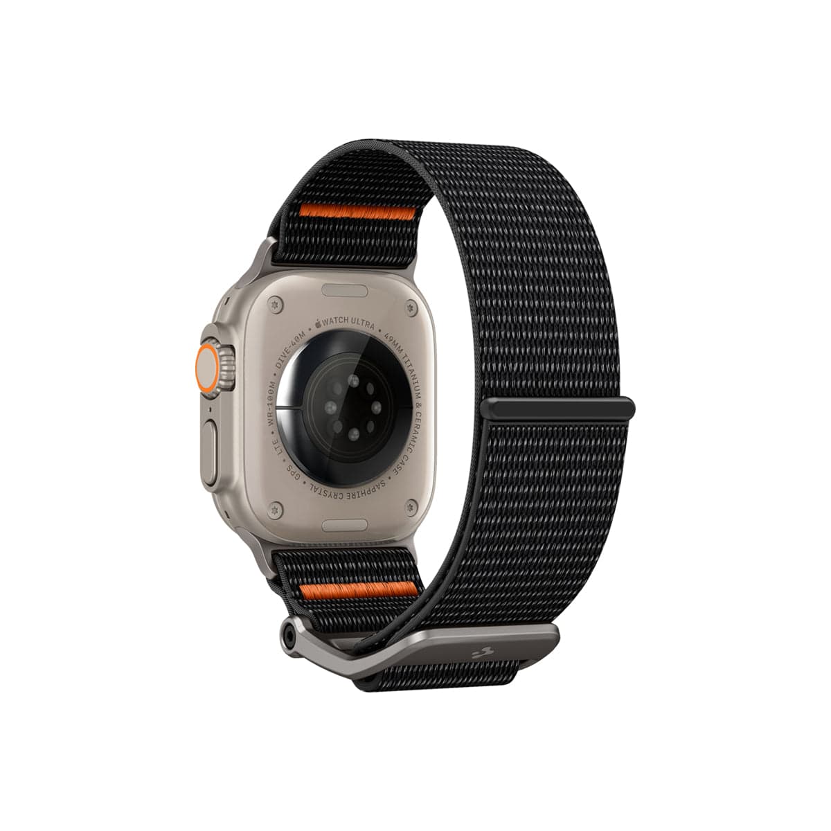 Řemínek pro Apple Watch 42/44/45/49 mm Spigen DuraPro Flex Ultra Band - černý - náhled 2