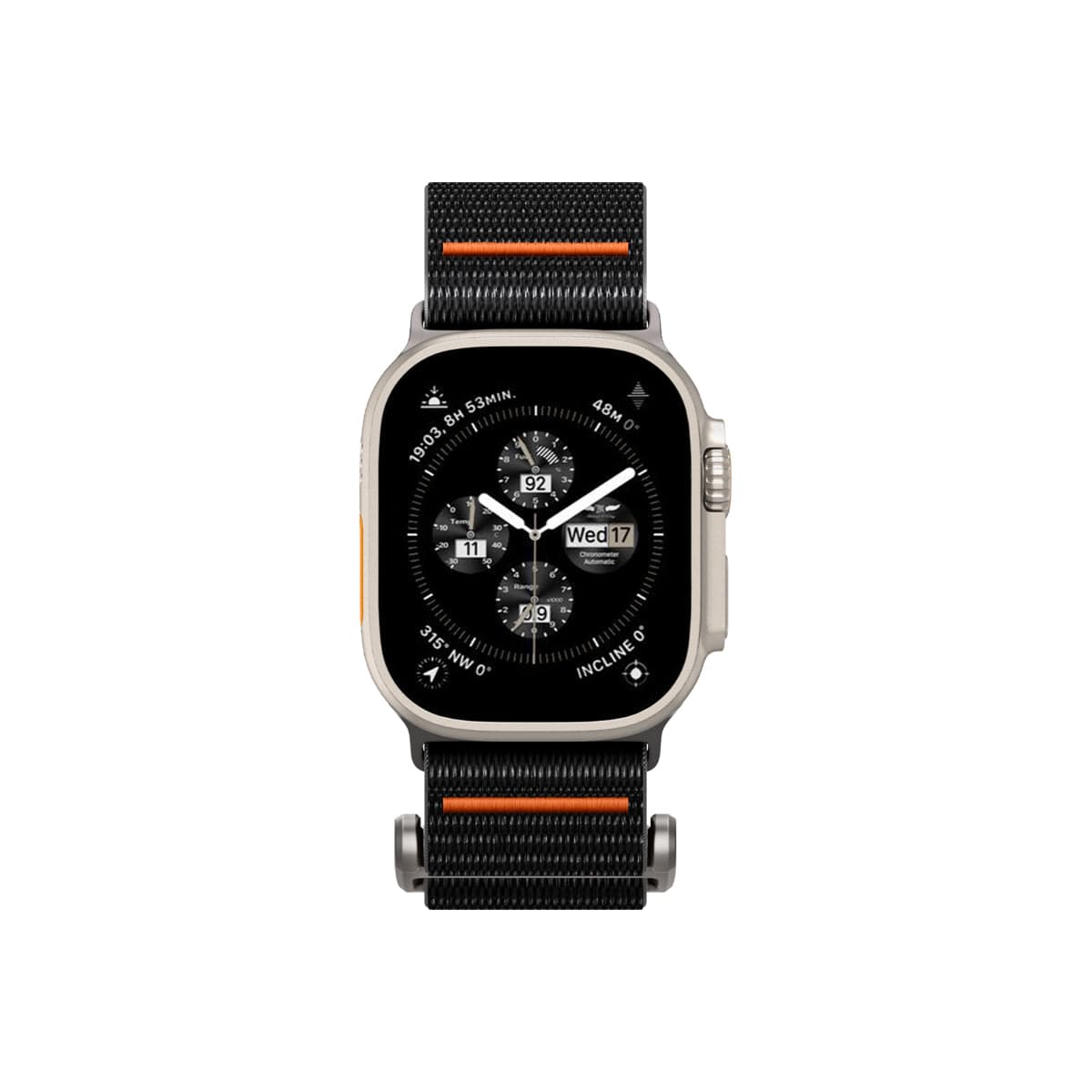 Řemínek pro Apple Watch 42/44/45/49 mm Spigen DuraPro Flex Ultra Band - černý - náhled 3