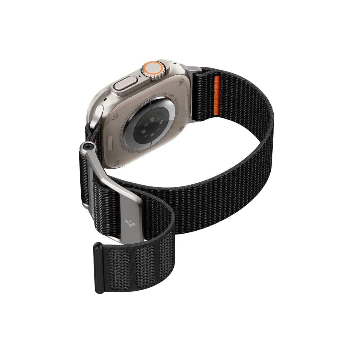 Řemínek pro Apple Watch 42/44/45/49 mm Spigen DuraPro Flex Ultra Band - černý - náhled 5