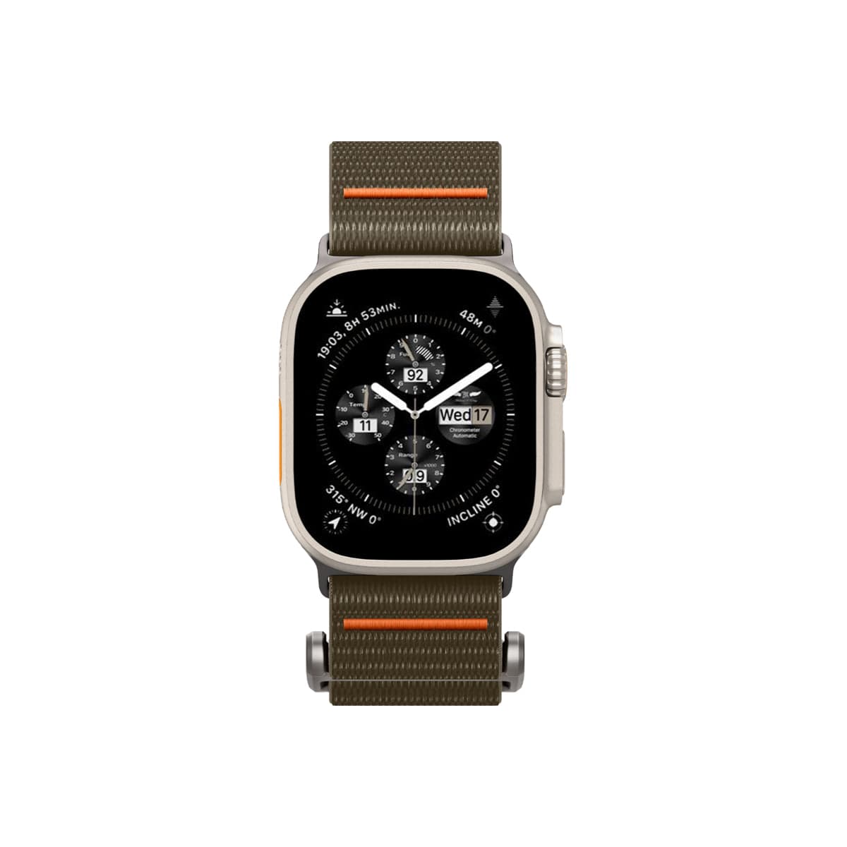 Řemínek pro Apple Watch 42/44/45/49 mm Spigen DuraPro Flex Ultra Band - zelený - náhled 3