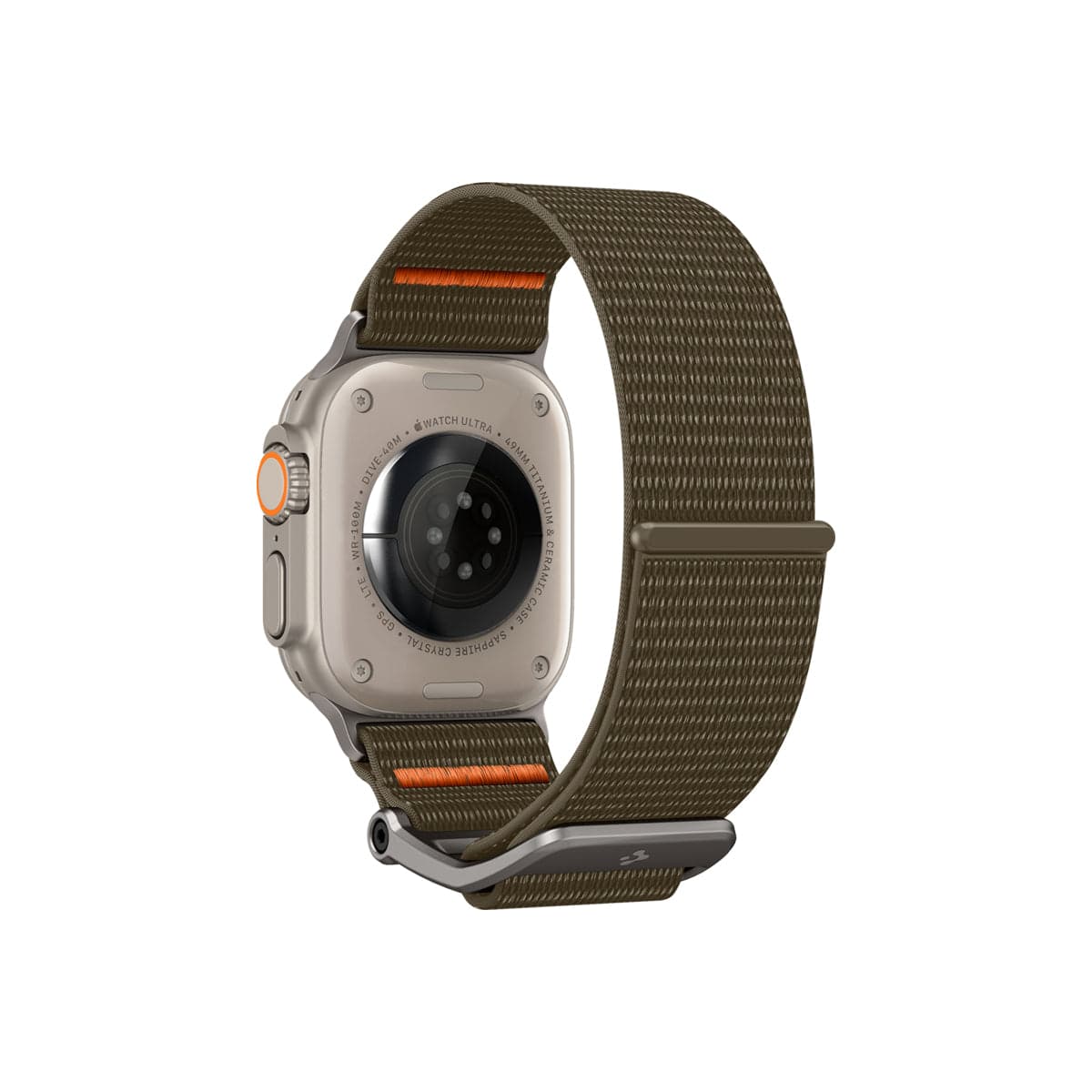 Řemínek pro Apple Watch 42/44/45/49 mm Spigen DuraPro Flex Ultra Band - zelený - náhled 2
