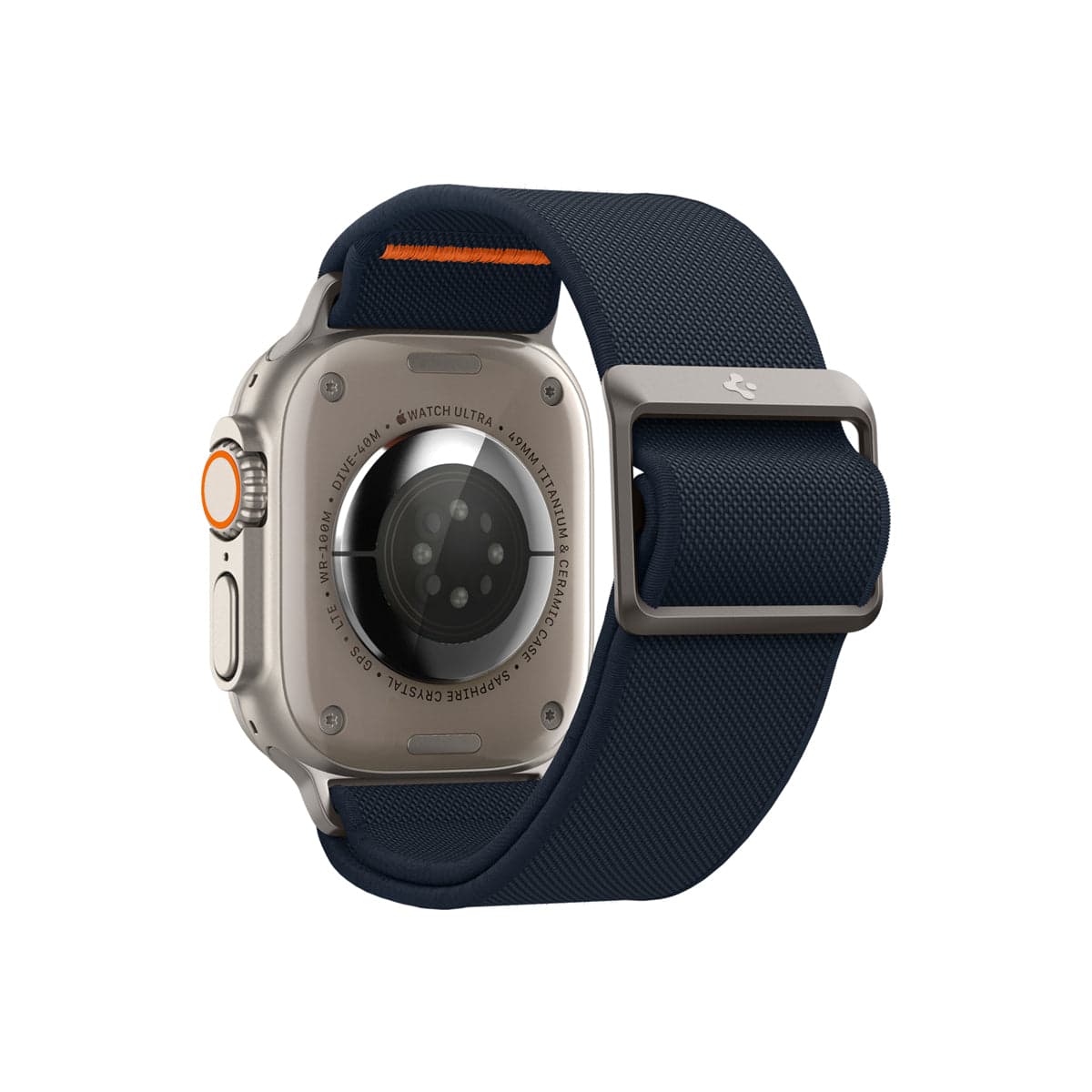 Řemínek pro Apple Watch 42/44/45/49mm Spigen Lite Fit Ultra - modrý - náhled 3