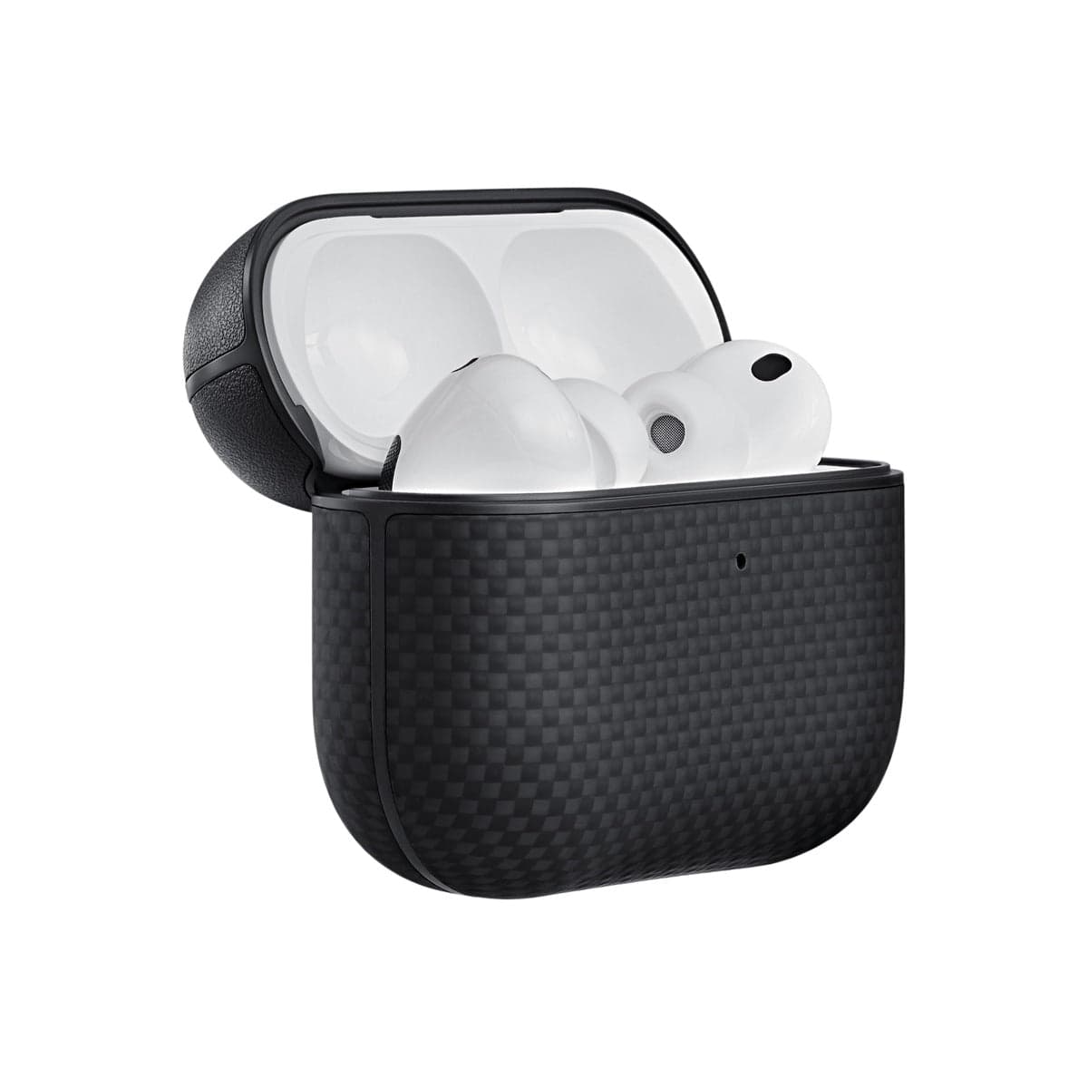 Pouzdro pro AirPods Pro 3 Pitaka Aramid Fiber Magnetic Case - černé - náhled 3