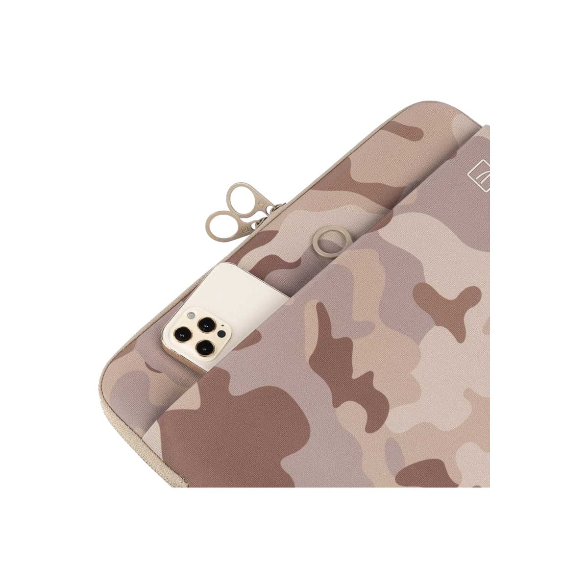 Obal na Macbook Pro 13" Tucano - béžová maskáčová - náhled 2