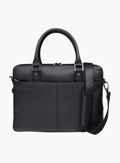 Kožená brašna dBramante Rosenborg pro MacBook 14" - černá - náhled 2
