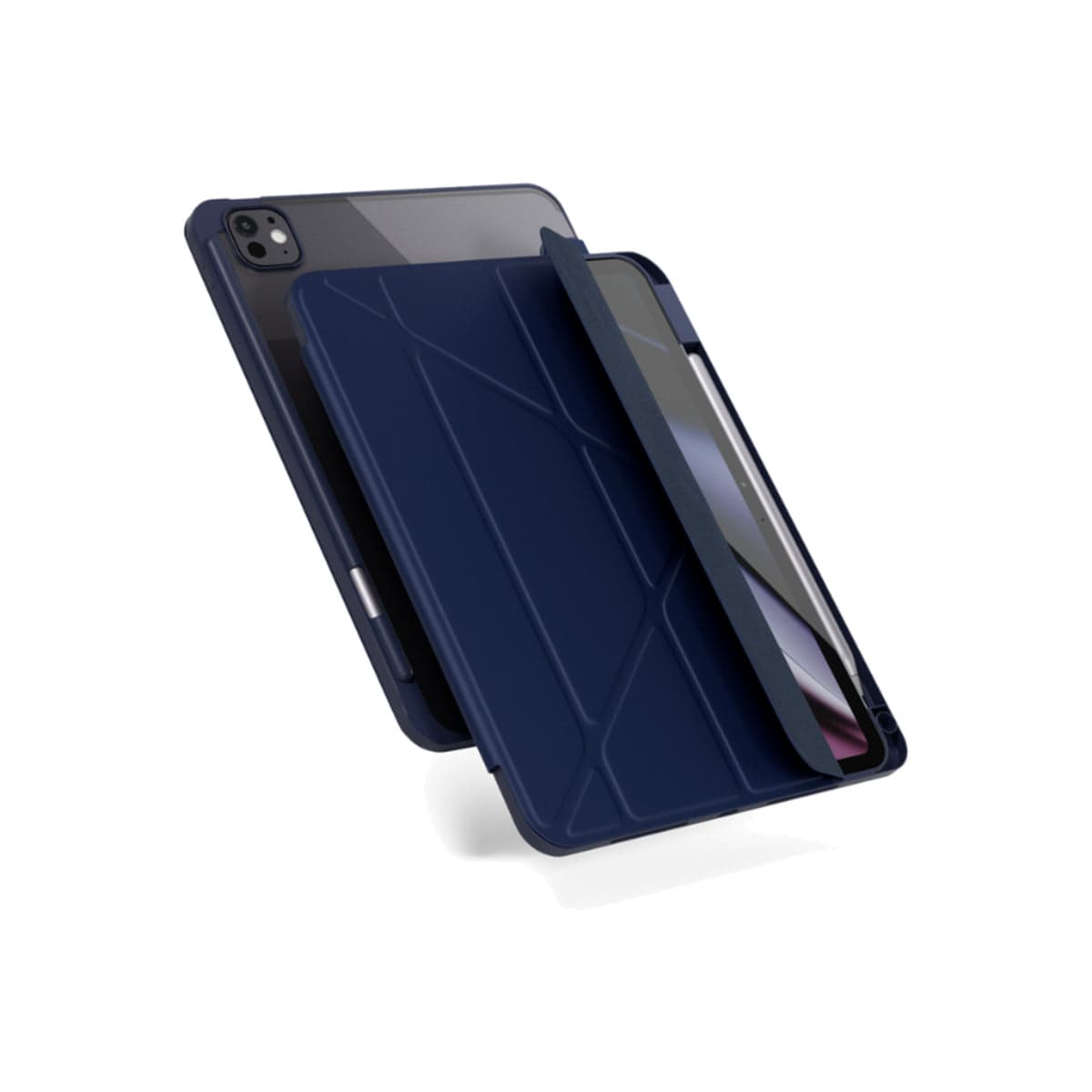 Kryt na iPad Pro 11" (M4/M5) Epico Hero Flip - modrý - náhled 1