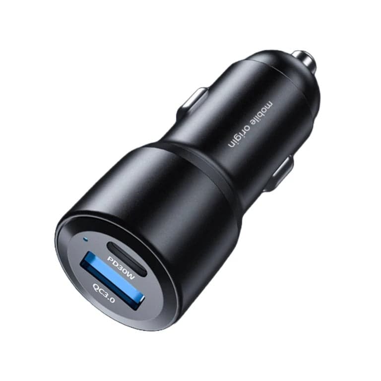 Nabíječka do auta Mobile Origin Car Charger 60W USB-C a USB-A - náhled 2