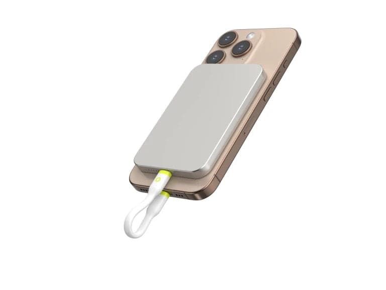 Kabel 60W Mobile Origin Compact USB-C / USB-C 10 cm - bílý - náhled 4
