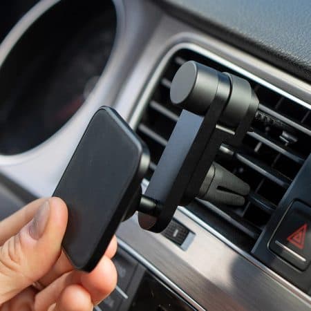 Držák na iPhone Peak Design Vent Charging - černý - náhled 3