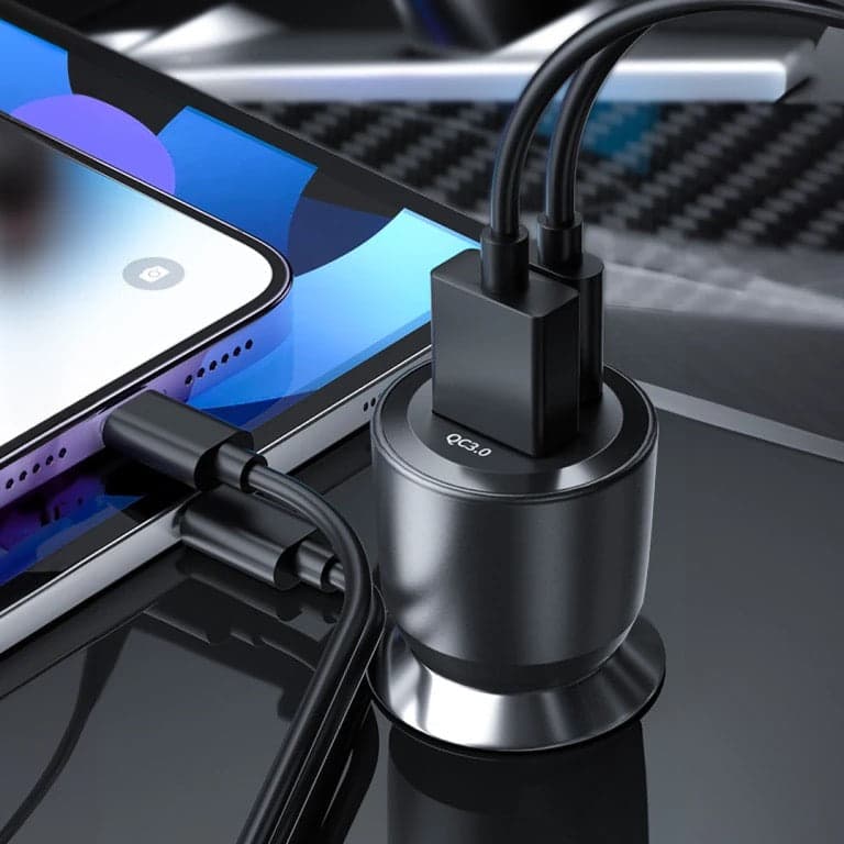 Nabíječka do auta Mobile Origin Car Charger 60W USB-C a USB-A - náhled 5