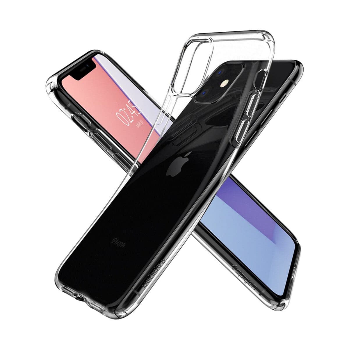 Kryt na iPhone 11 Spigen Crystal Flex - průhledný - náhled 4