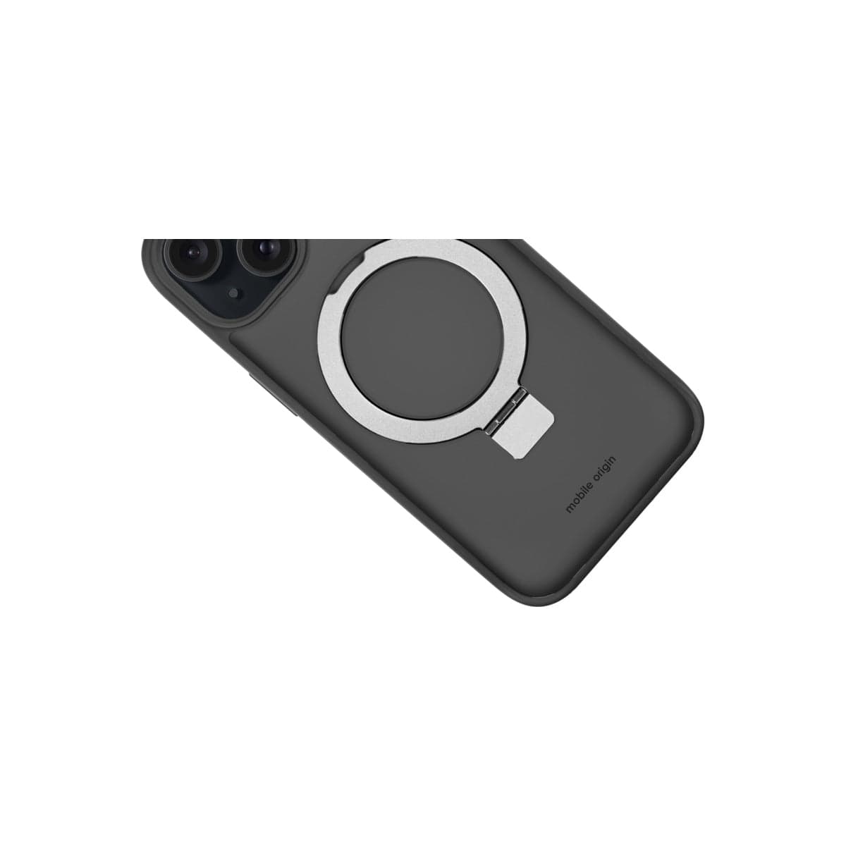 Pouzdro na iPhone 15 Pro Max Mobile Origin RingMag - černé - náhled 3