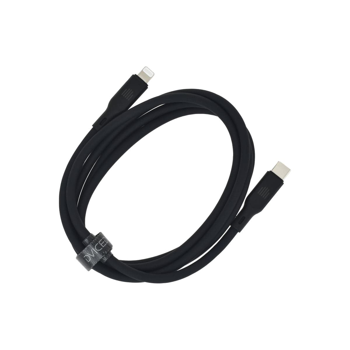 Kabel USB-C / Lightning Dviced 1,25 m – černý - náhled 2