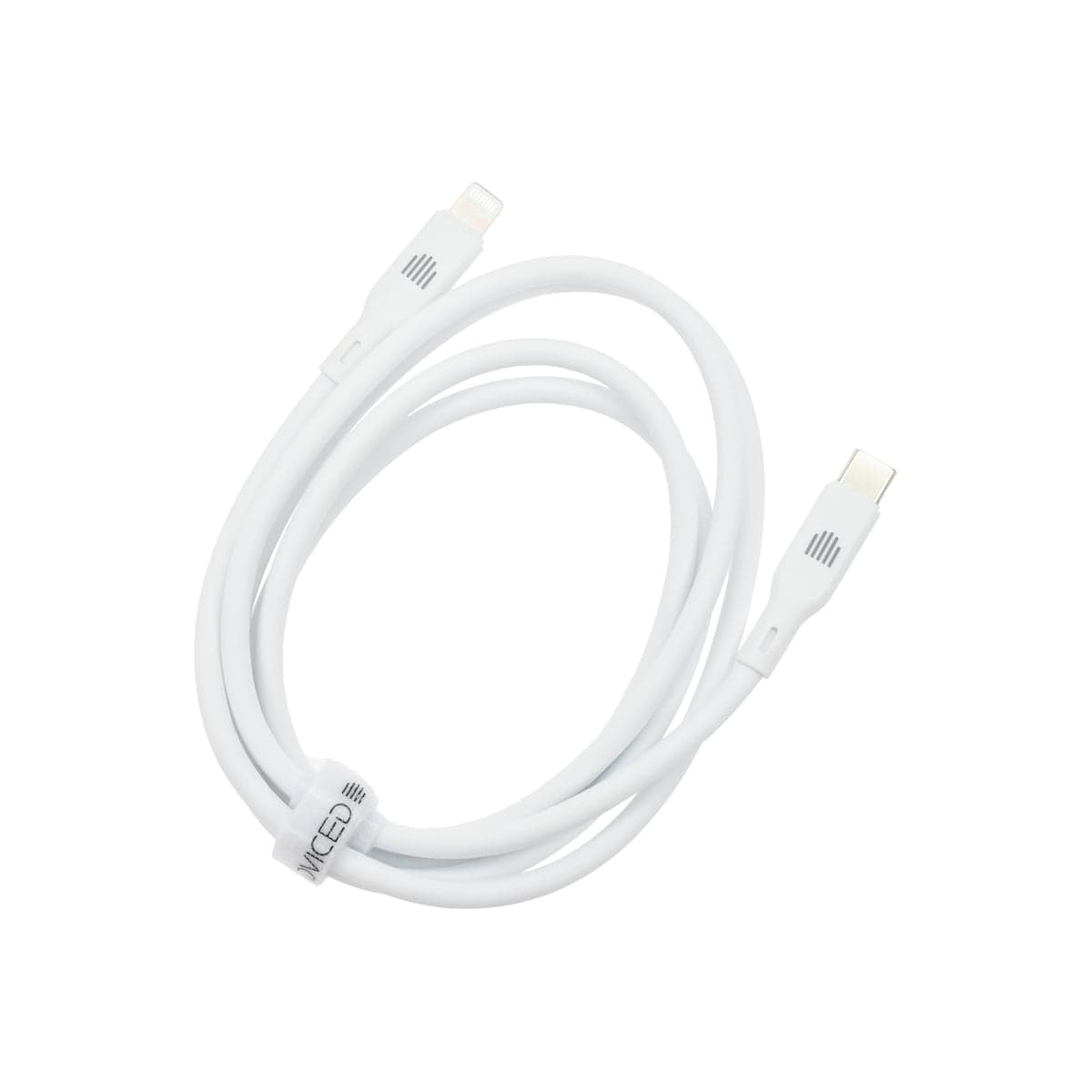 Kabel USB-C / Lightning Dviced 1,25 m – bílý - náhled 2