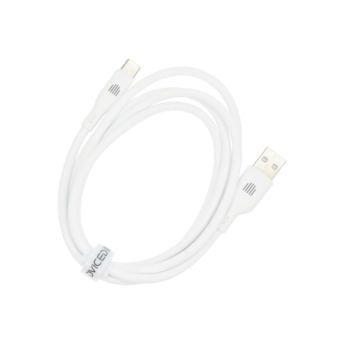 Kabel USB-A / USB-C Dviced 1,25 m – bílý - náhled 2
