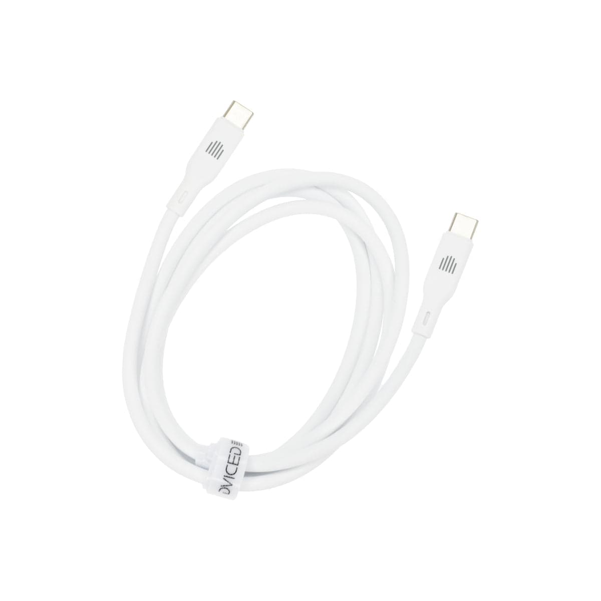 Kabel USB-C / USB-C Dviced 1,25 m – bílý - náhled 2