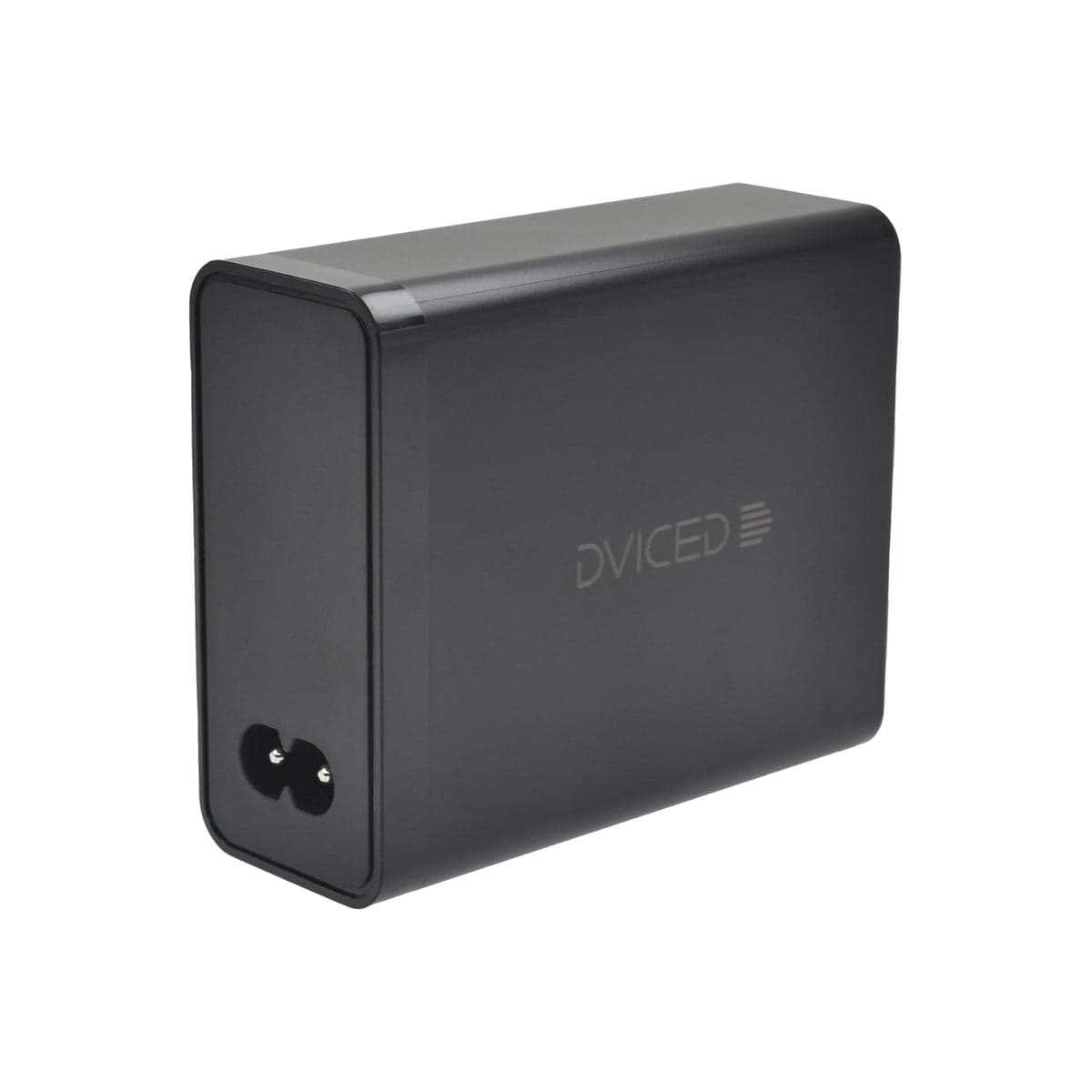 140W GaN stolní nabíječka Dviced 4× USB-C - černá - náhled 2