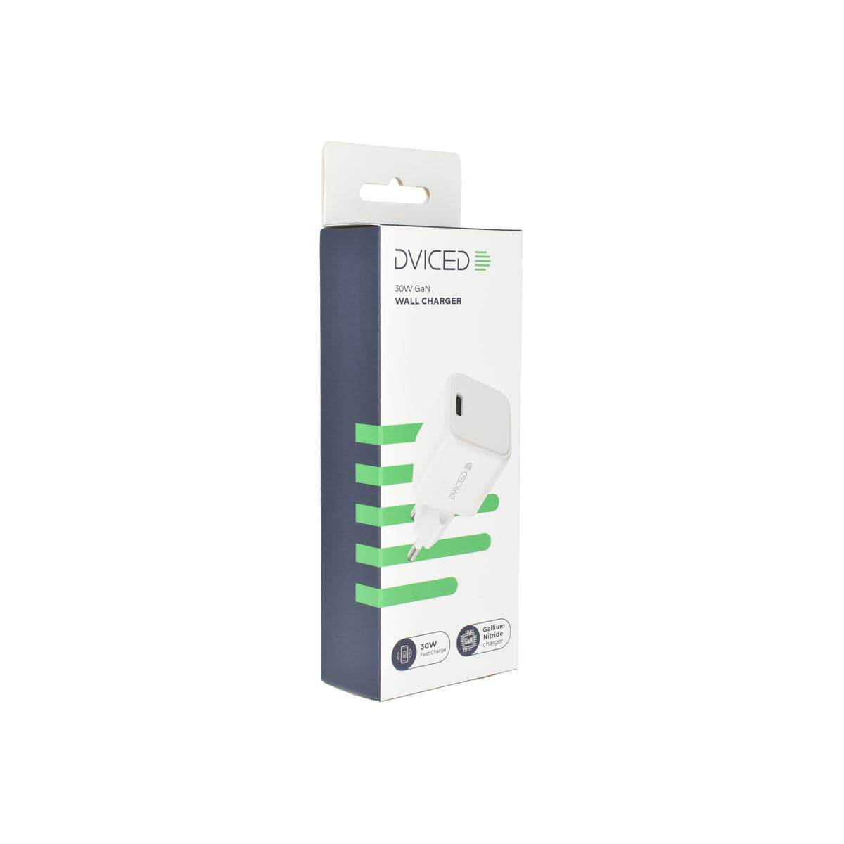 30W Nabíječka GaN Dviced USB-C – bílá - náhled 4