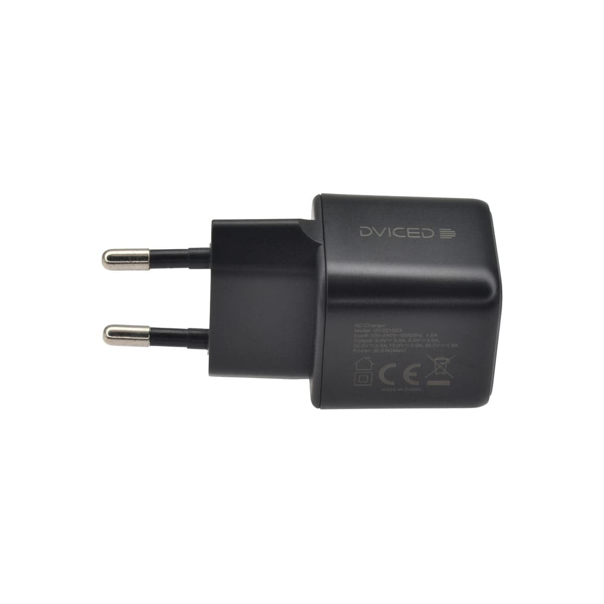 30W nabíječka GaN Dviced USB-C – černá - náhled 2