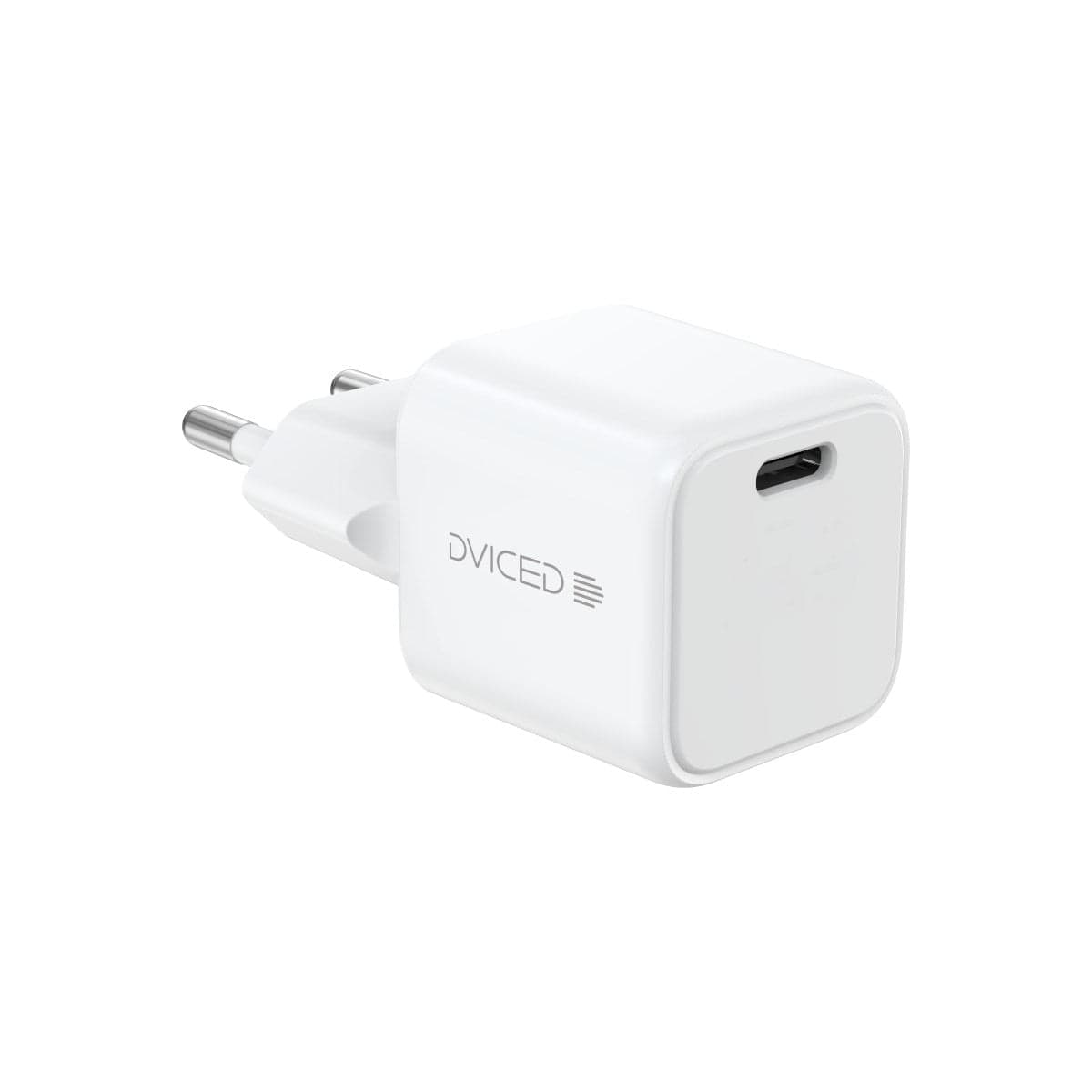 30W nabíječka GaN Dviced USB-C s kabelem – bílá