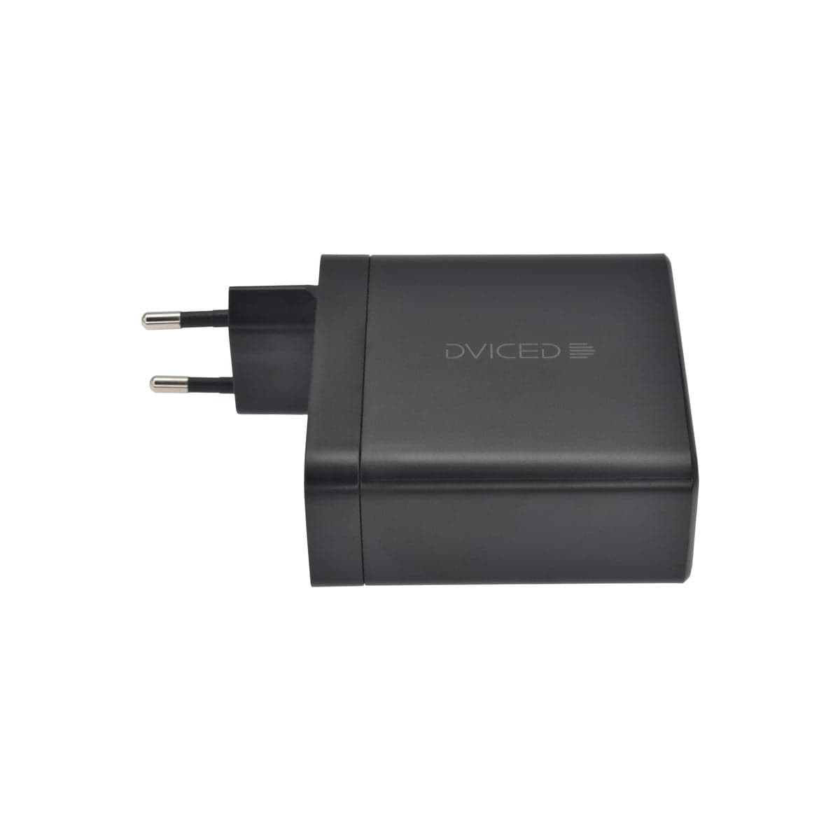 140W nabíječka GaN Dviced 2× USB-C, 1× USB-A – černá - náhled 2
