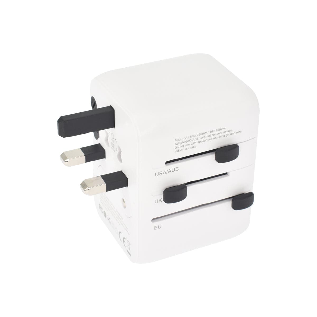 28W cestovní adaptér Dviced Universal – bílý - náhled 4