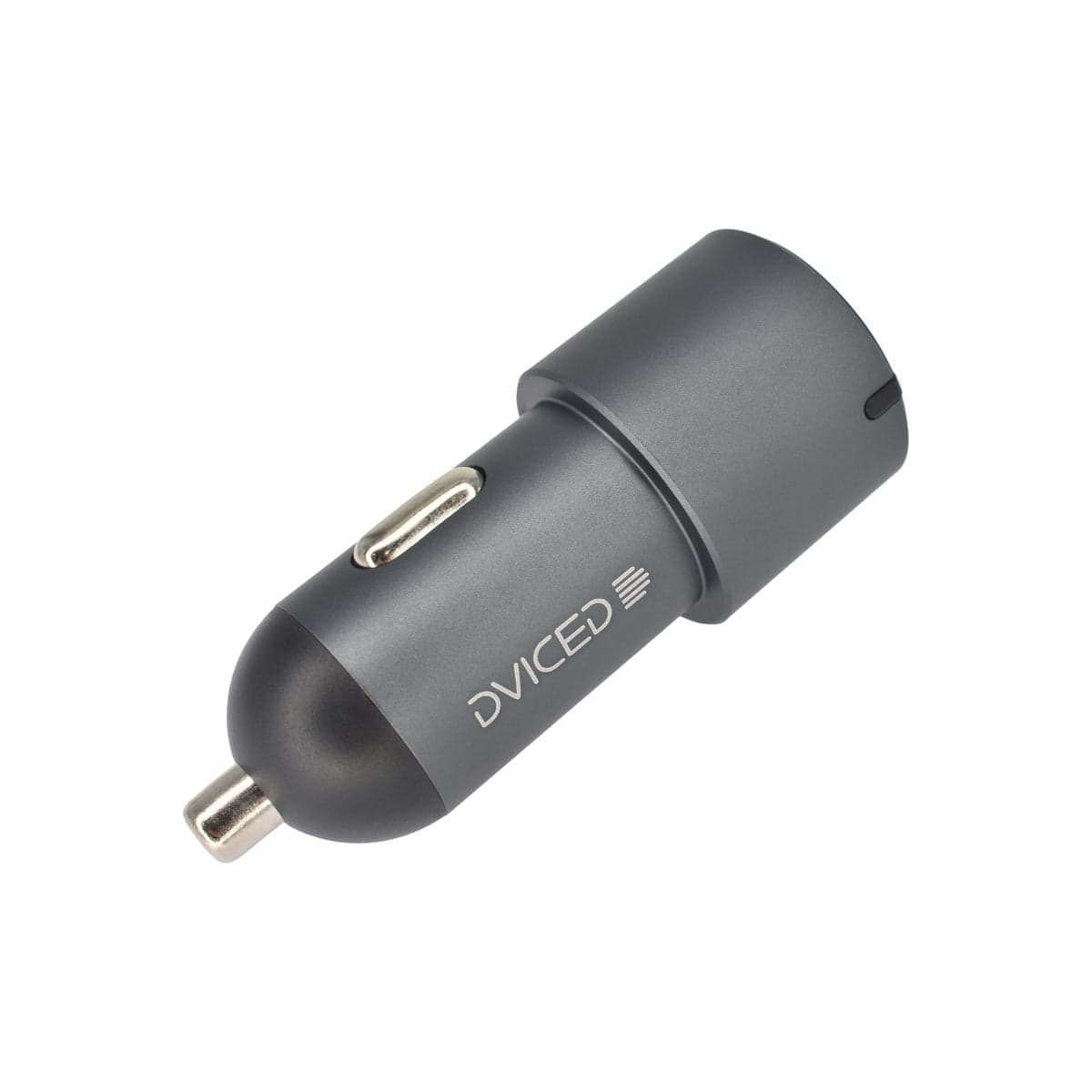 Autonabíječka 60W Dviced 1× USB-A, 2× USB-C – šedá - náhled 5