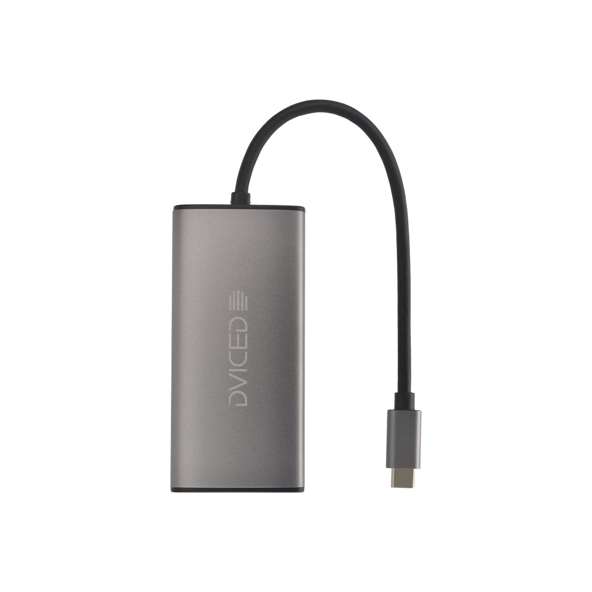 6v1 HUB USB-C Dviced - šedý - náhled 2
