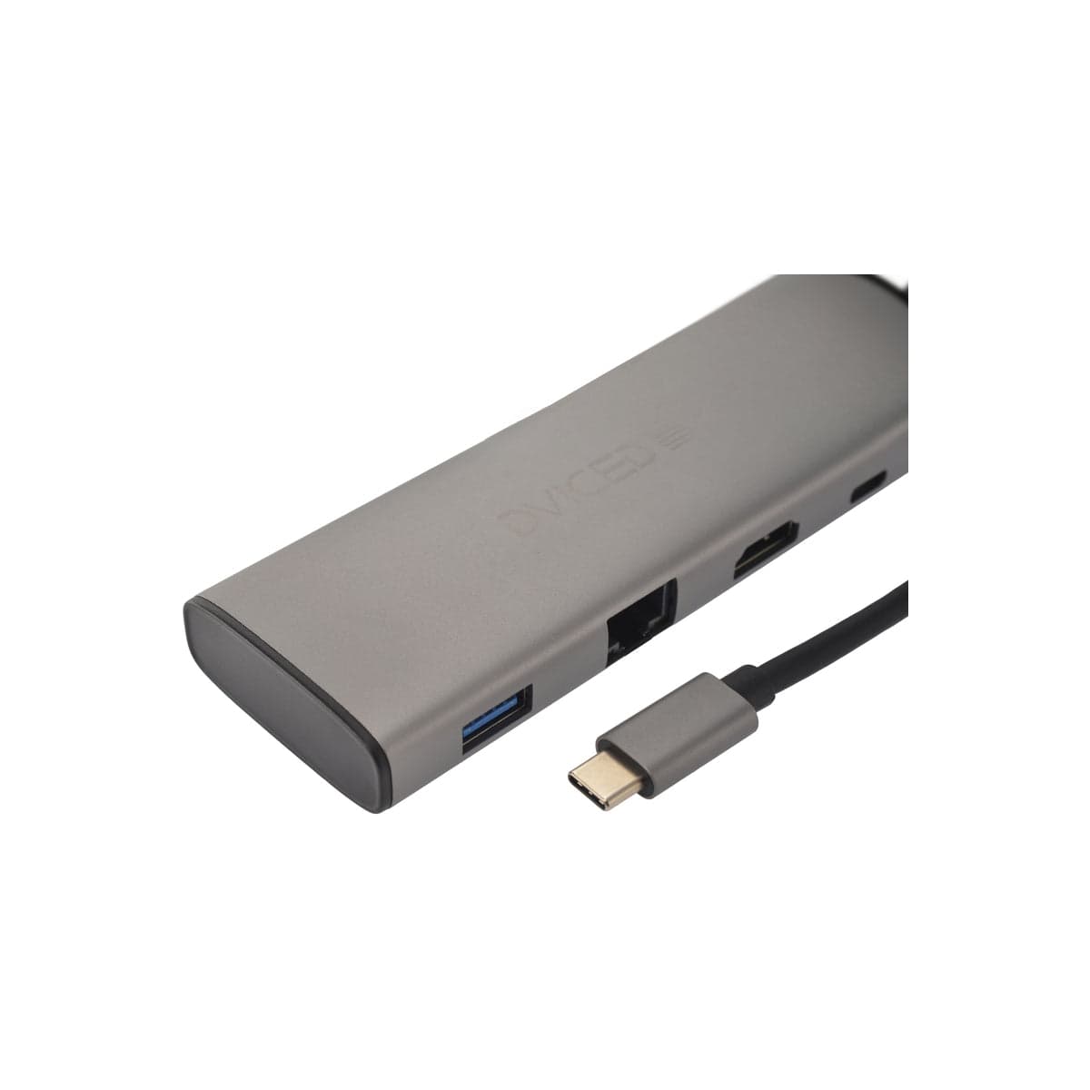 9v1 USB-C HUB Dviced - šedý - náhled 3