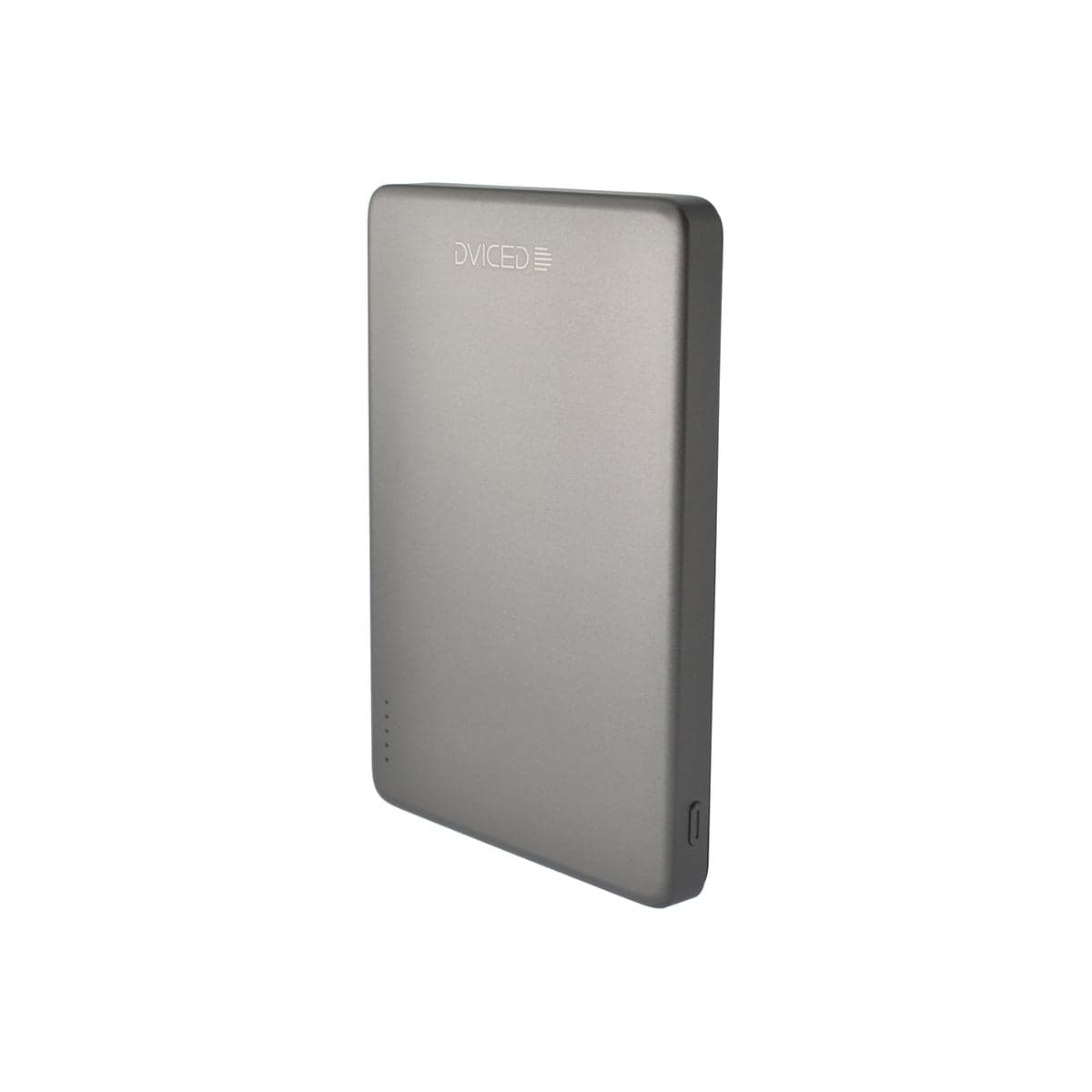 Ultratenká powerbanka Dviced 5 000 mAh – černo-šedá - náhled 4