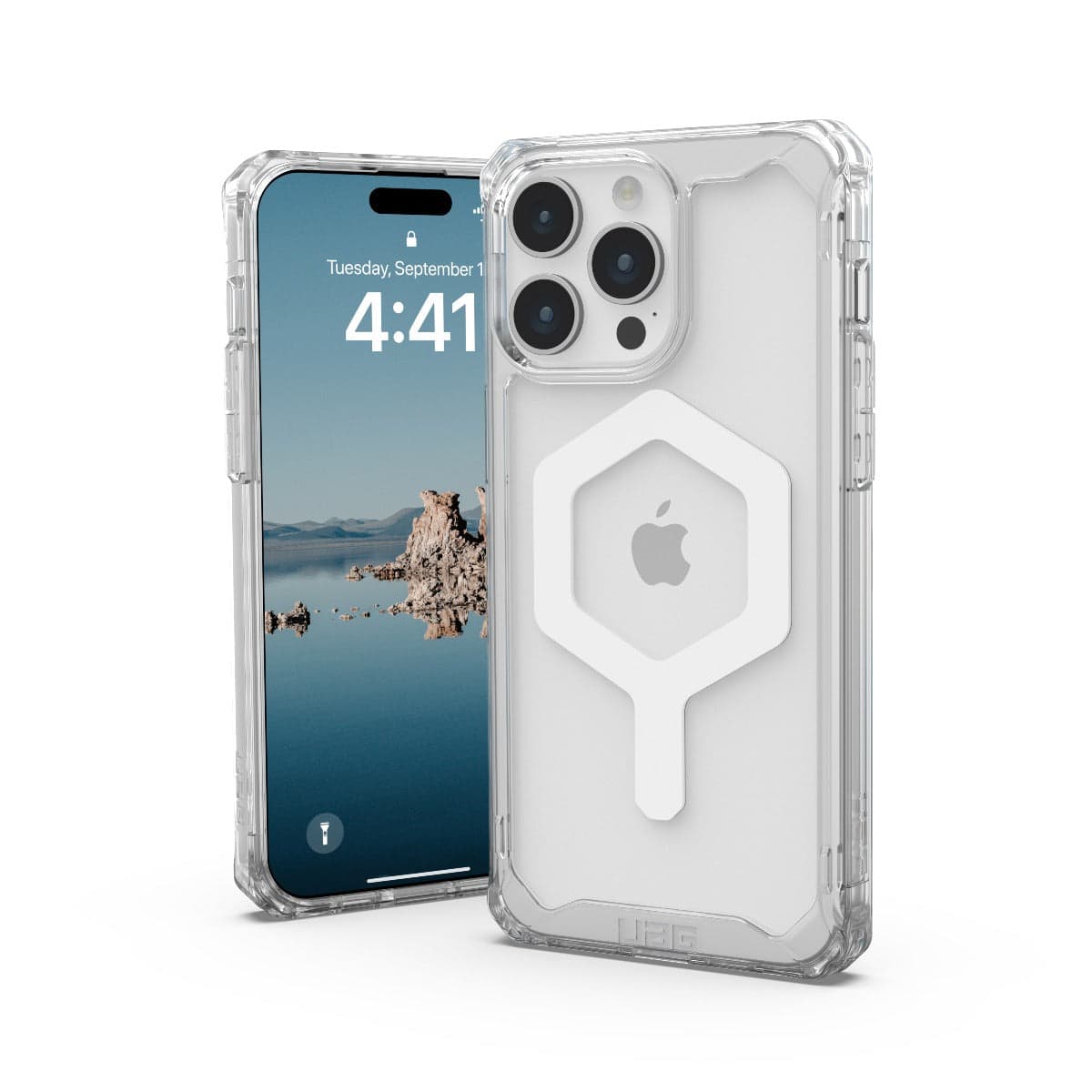 Kryt pro iPhone 15 Pro Max UAG Plyo MagSafe - bílý - náhled 2