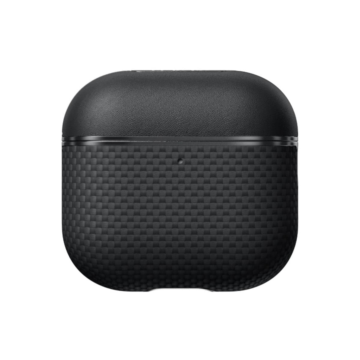 Kryt pro AirPods 4 Pitaka Aramid Fiber Magnetic Case - černý - náhled 3