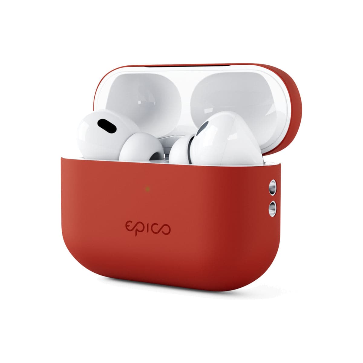 Silikonové pouzdro pro AirPods Pro 2. gen Epico - červené - náhled 2