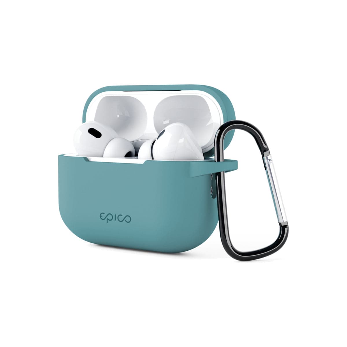 Silikonové outdoor pouzdro pro AirPods Pro 2. gen Epico - zelené - náhled 2