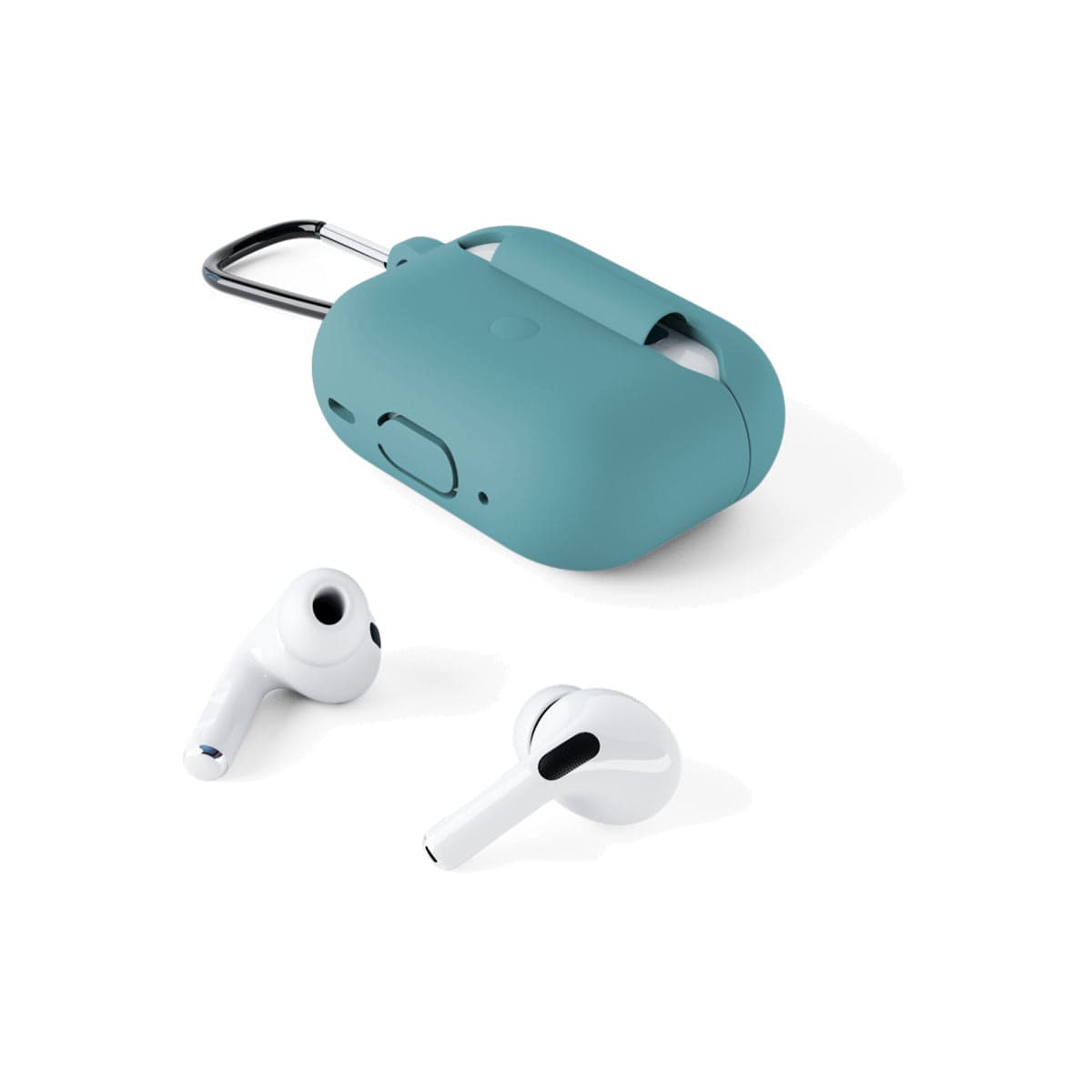 Silikonové outdoor pouzdro pro AirPods Pro 2. gen Epico - zelené - náhled 3