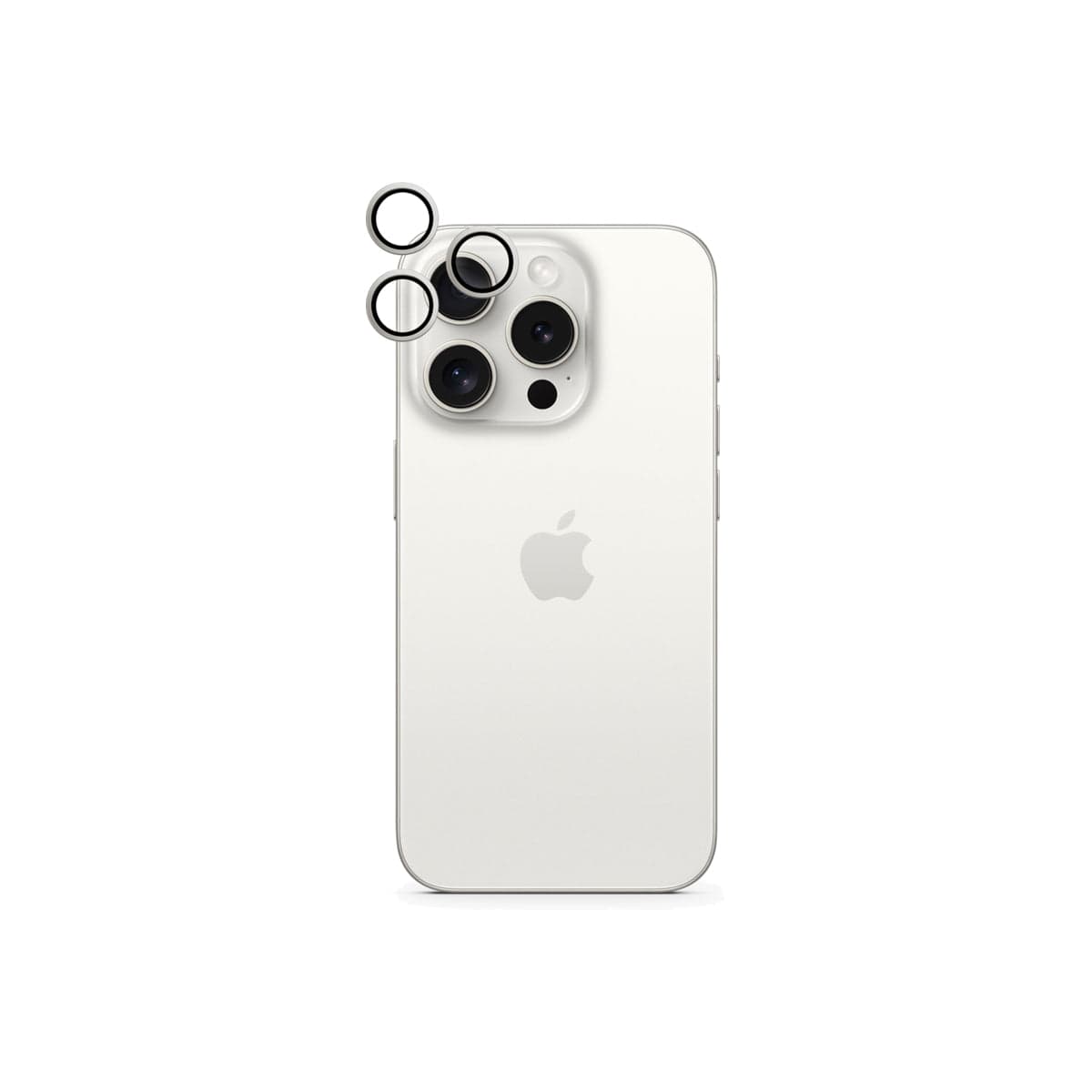 Ochrana objektivů s hliníkovými rámečky pro iPhone 16 Pro / 16 Pro Max iSTYLE - černá - náhled 2