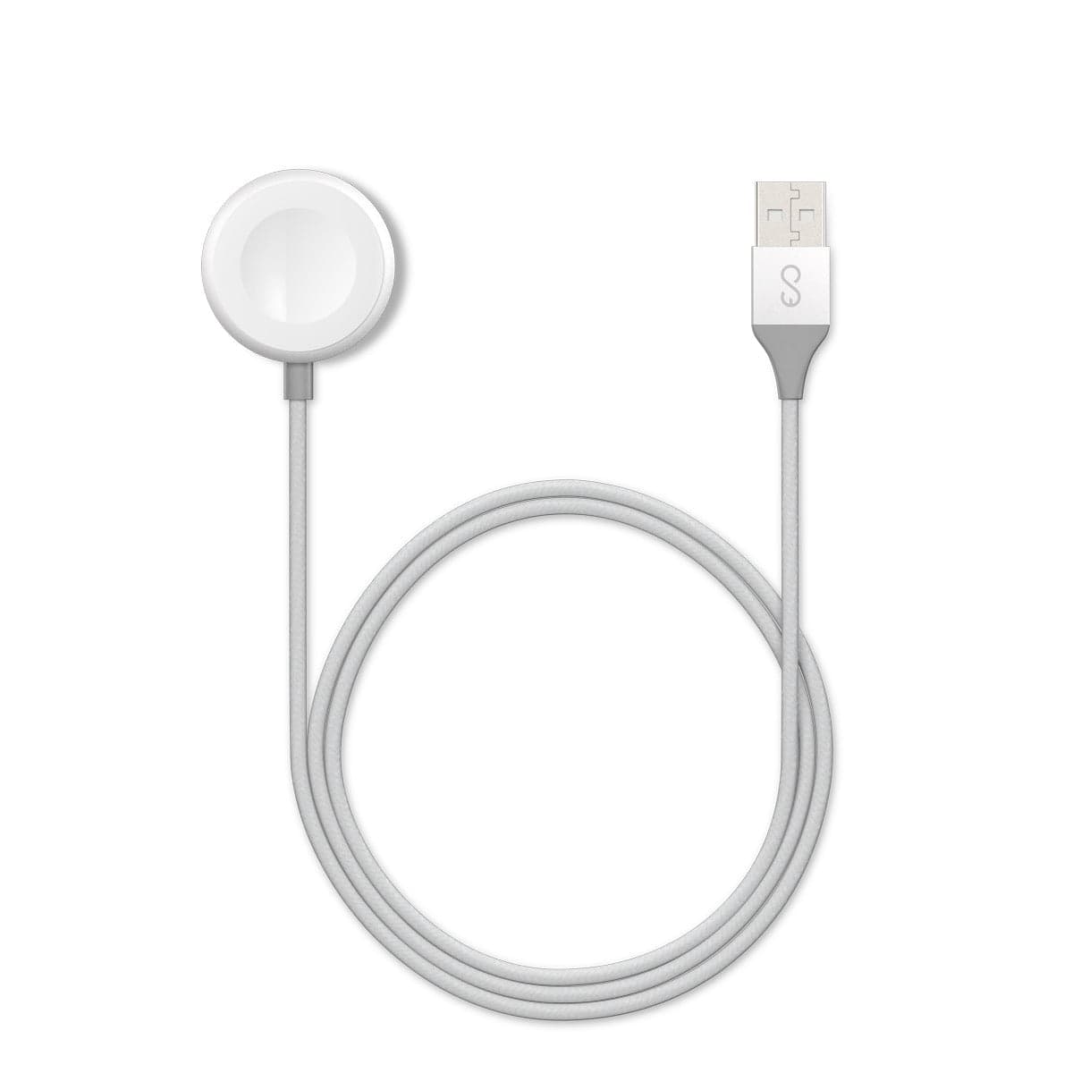 Nabíjecí kabel USB-A pro Apple Watch Epico 1,2 m - stříbrný - náhled 3