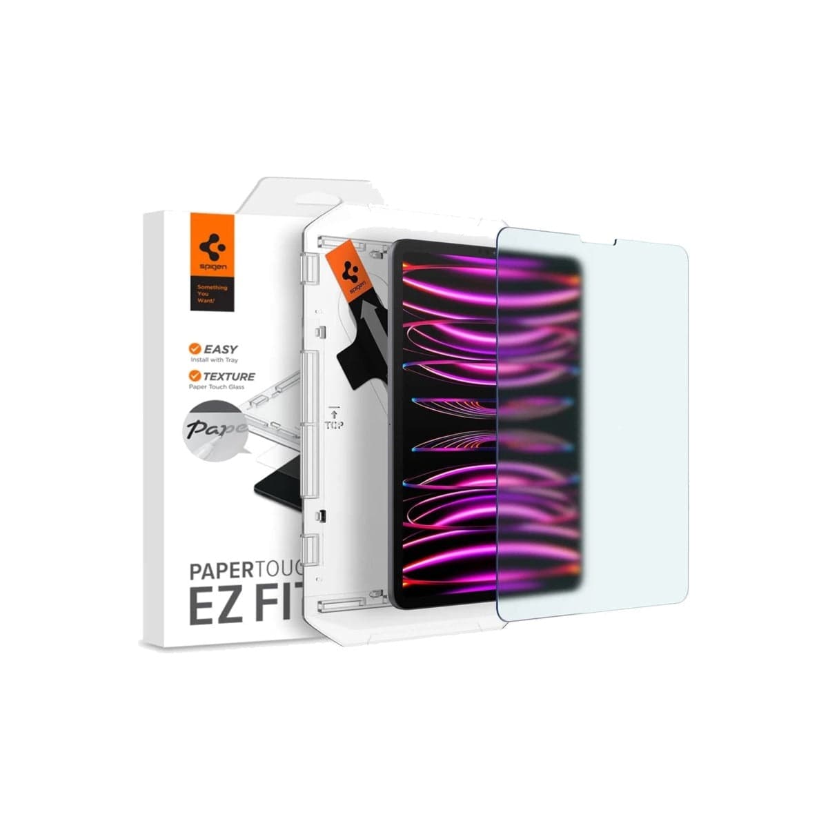 Ochranné sklo pro iPad Air / Pro  Spigen Glass EZ Fit