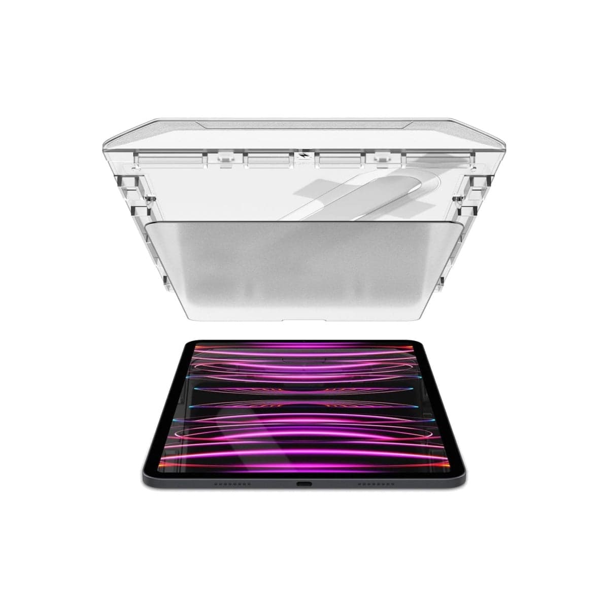Ochranné sklo pro iPad Air / Pro  Spigen Glass EZ Fit - náhled 3