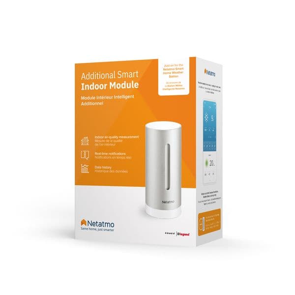 Chytrý interiérový modul pro Netatmo Weather Station - náhled 2