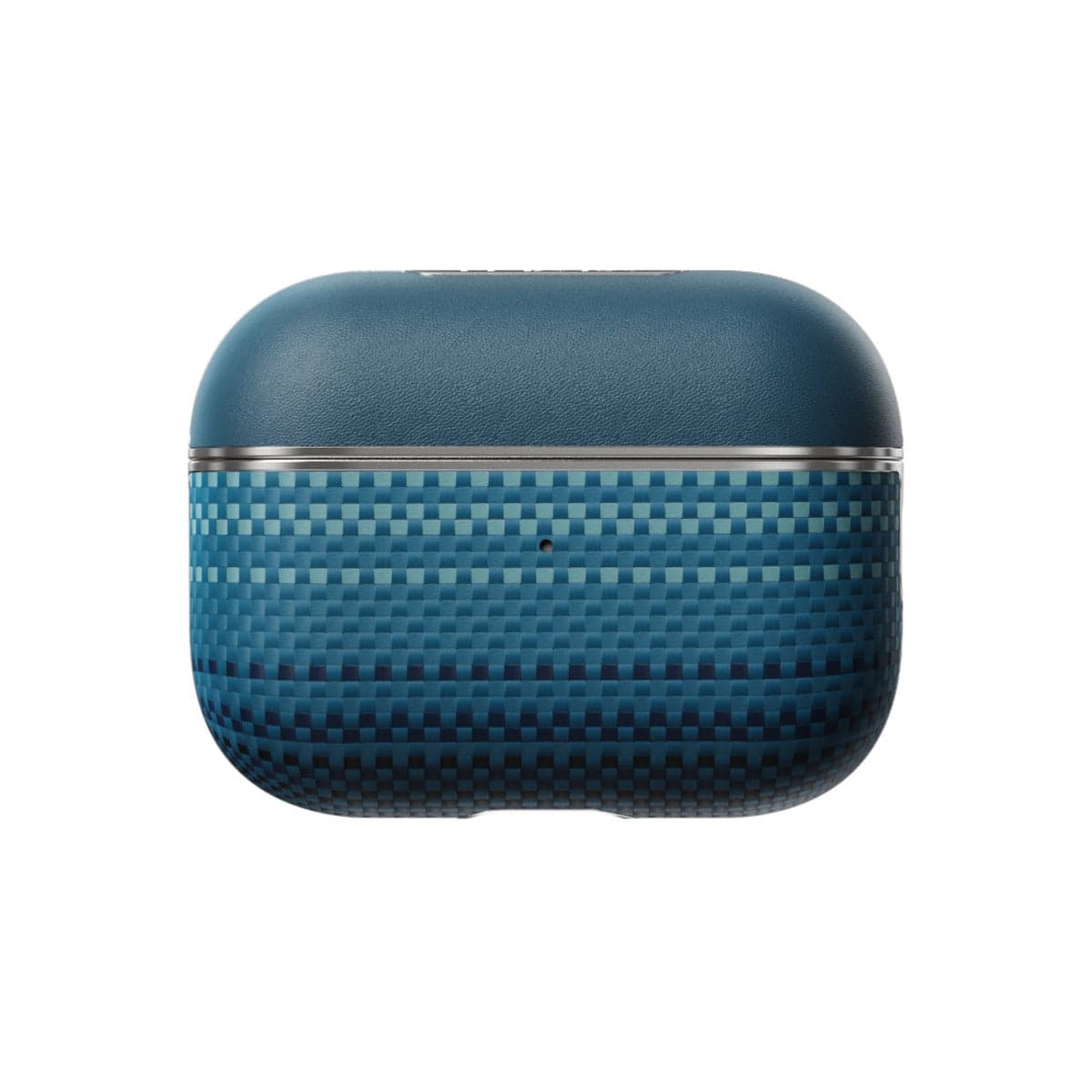 Kryt pro AirPods Pro 2 Pitaka Aramid Fiber Magnetic Case - modrý - náhled 2