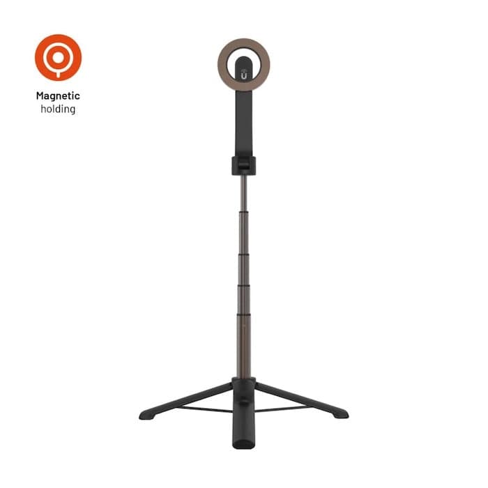 MagSafe selfie stick s tripodem FIXED MagSnap - černý - náhled 2