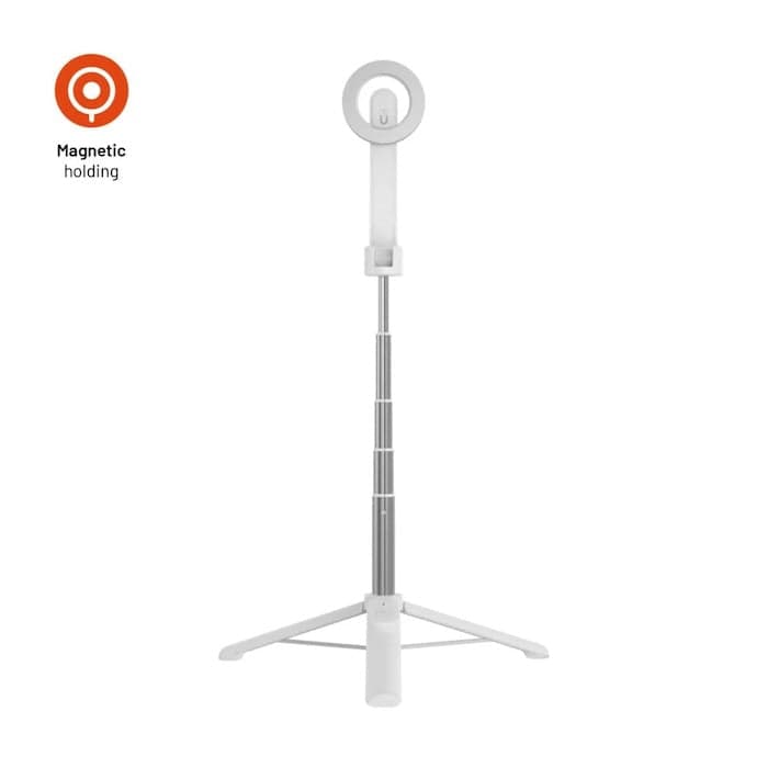 MagSafe selfie stick s tripodem FIXED MagSnap - bílý - náhled 2