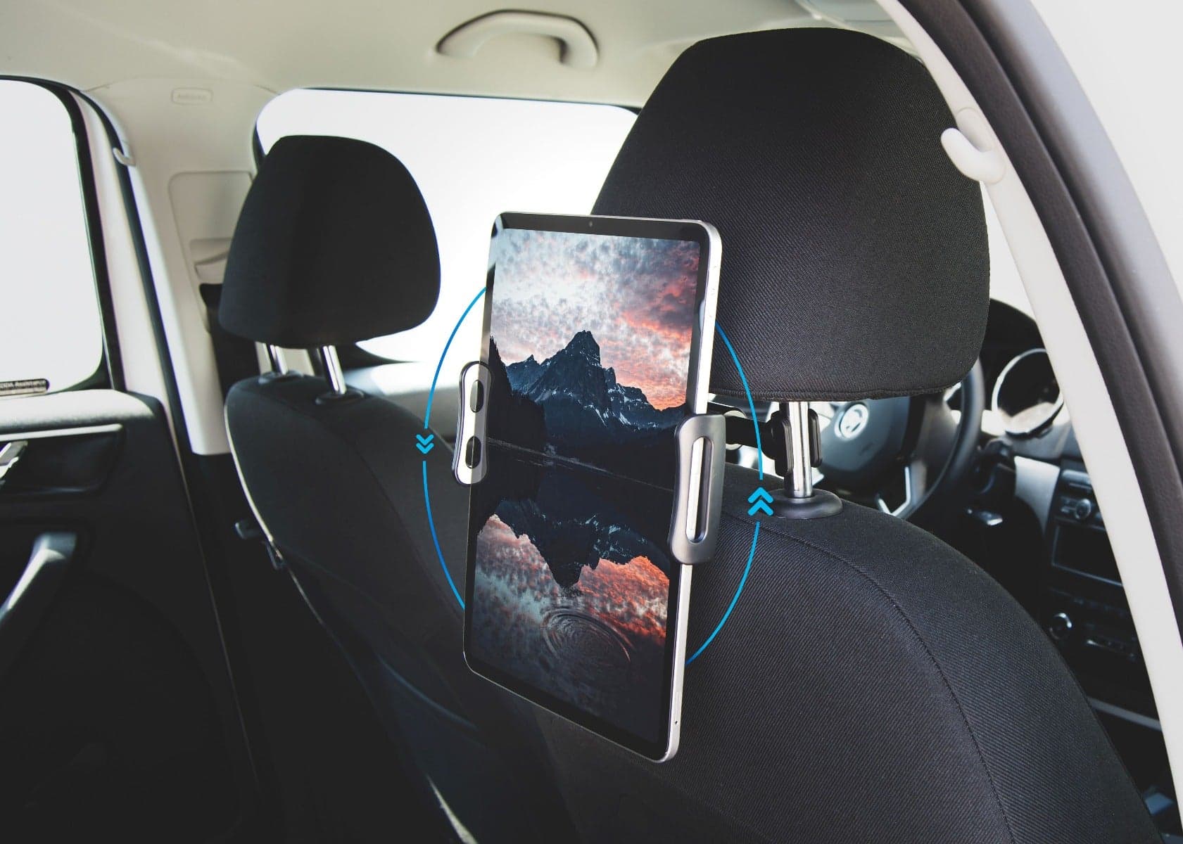 Držák pro tablety FIXED Tab Passenger s uchycením do opěrky hlavy - náhled 5
