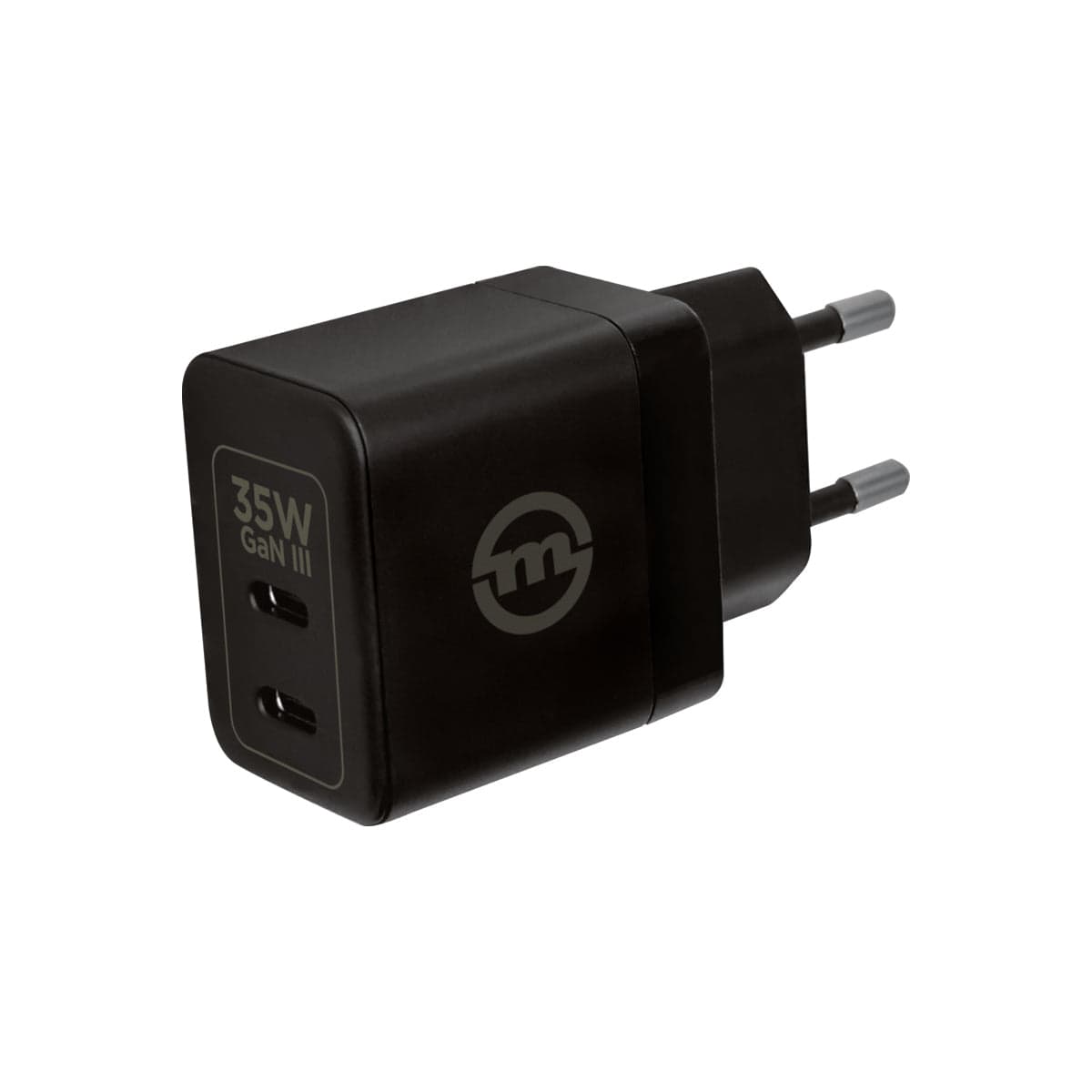 35W nabíjecí adaptér Mobile Origin GaN III Super Charger 2x USB-C - černý