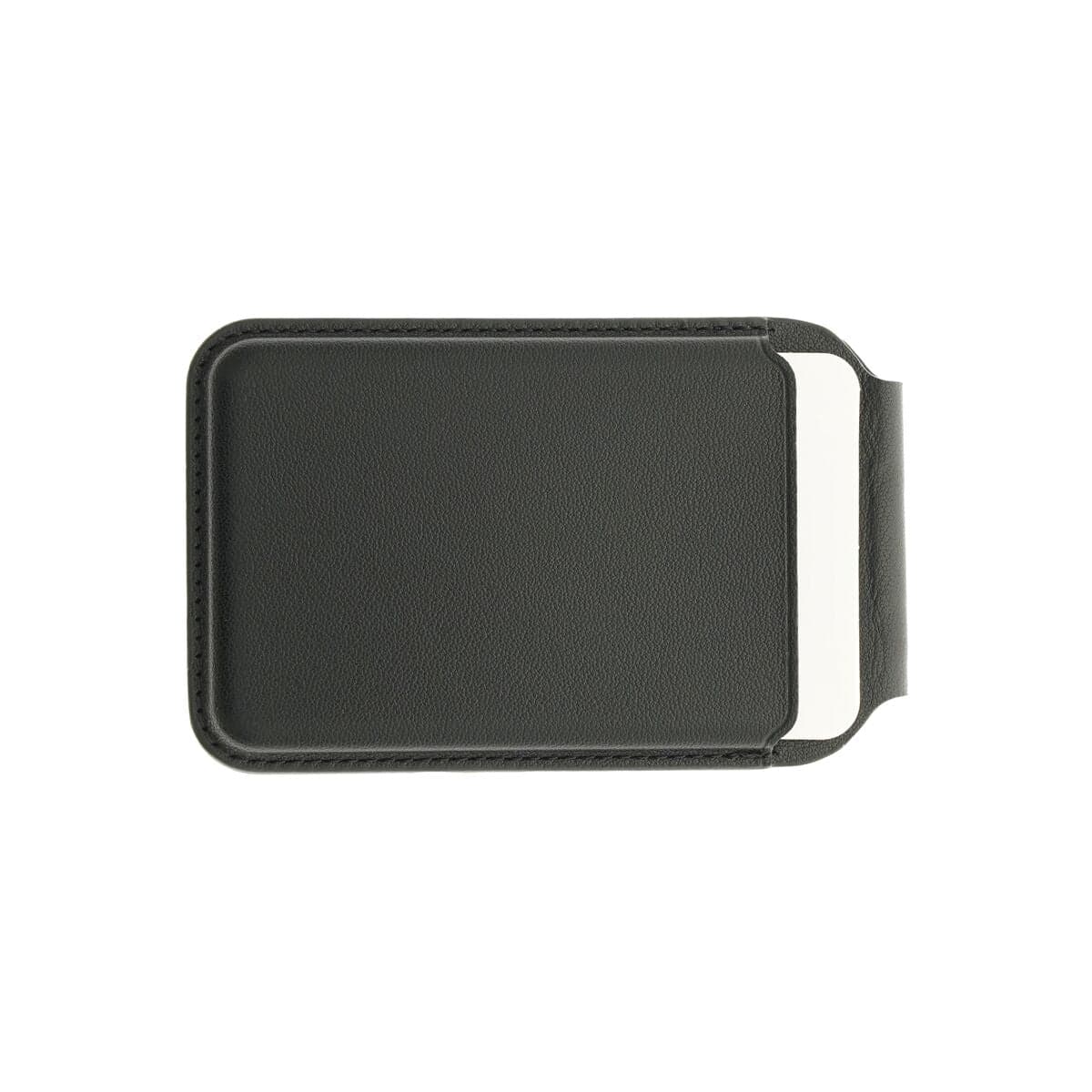 Skládací kožená MagSafe peněženka Dviced – černá - náhled 4