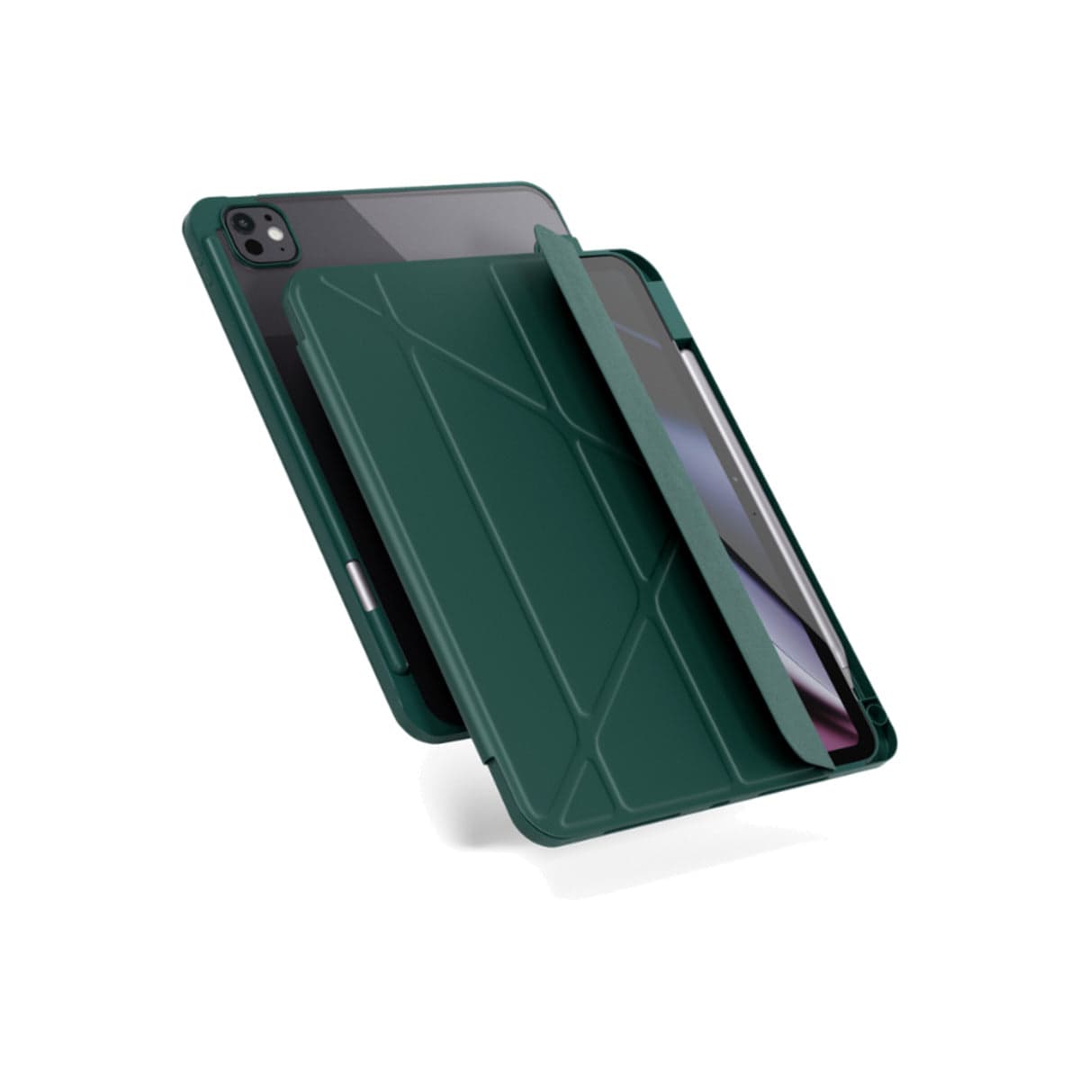Kryt na iPad Pro 11" (M4/M5) Epico Hero Flip - zelený - náhled 1