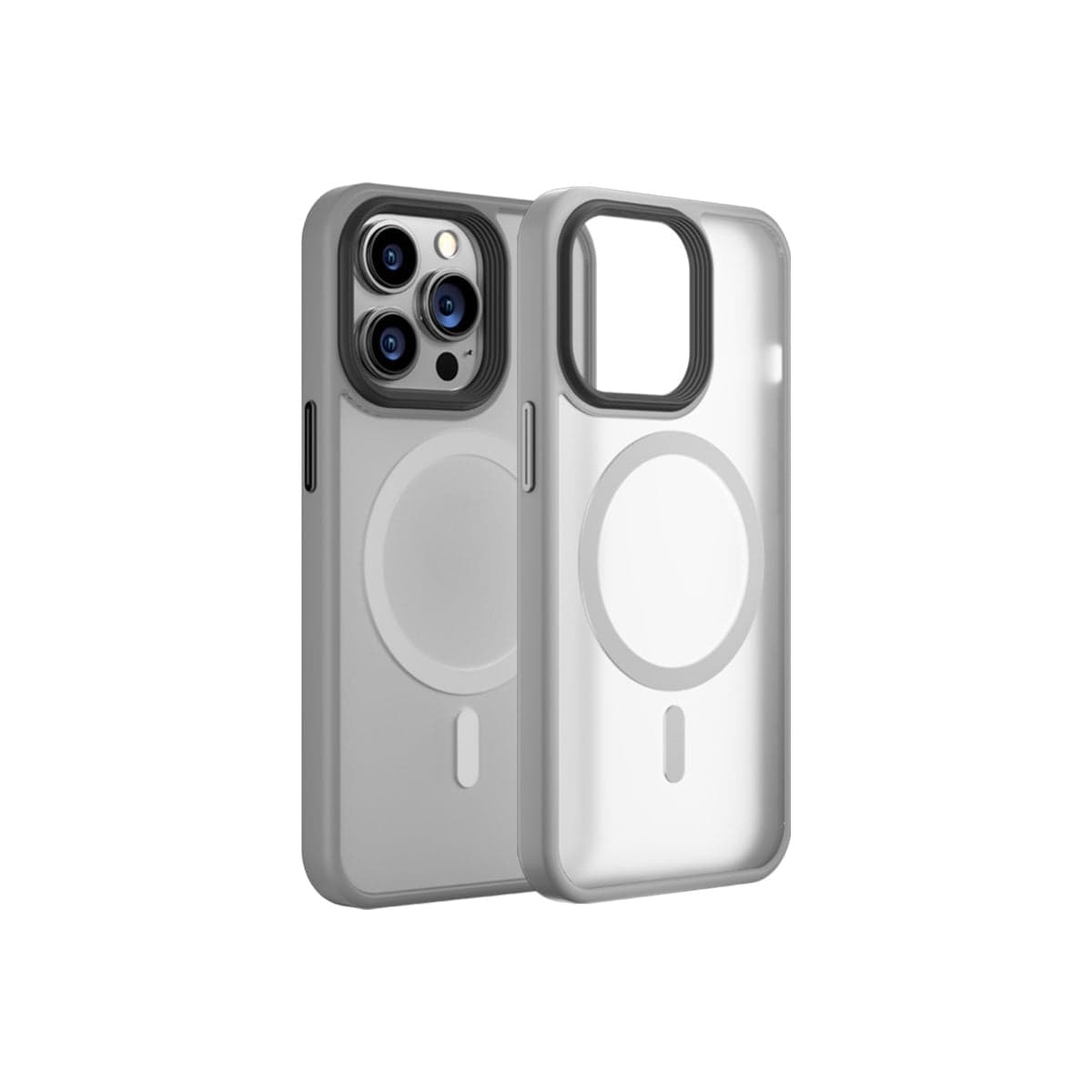 MagSafe kryt na iPhone 16 Plus Blueo Skin Friendly Frosted Case - šedý - náhled 2