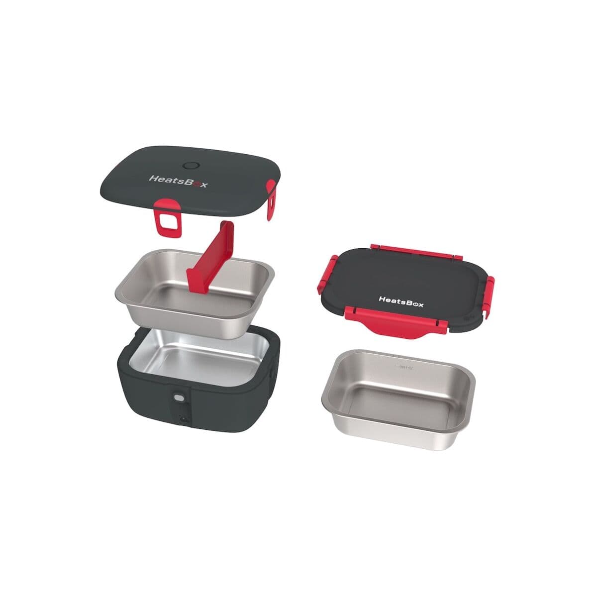 Chytrý vyhřívaný obědový box na baterii Faitron HeatsBox GO - náhled 4