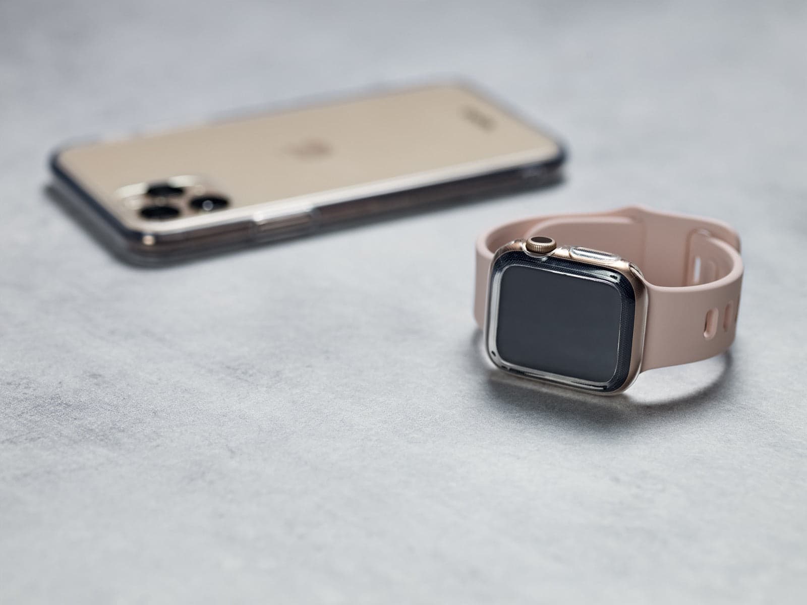 Kryt pro Apple Watch 4/5/6/SE (44 mm) ISTYLE HERO CASE - náhled 3